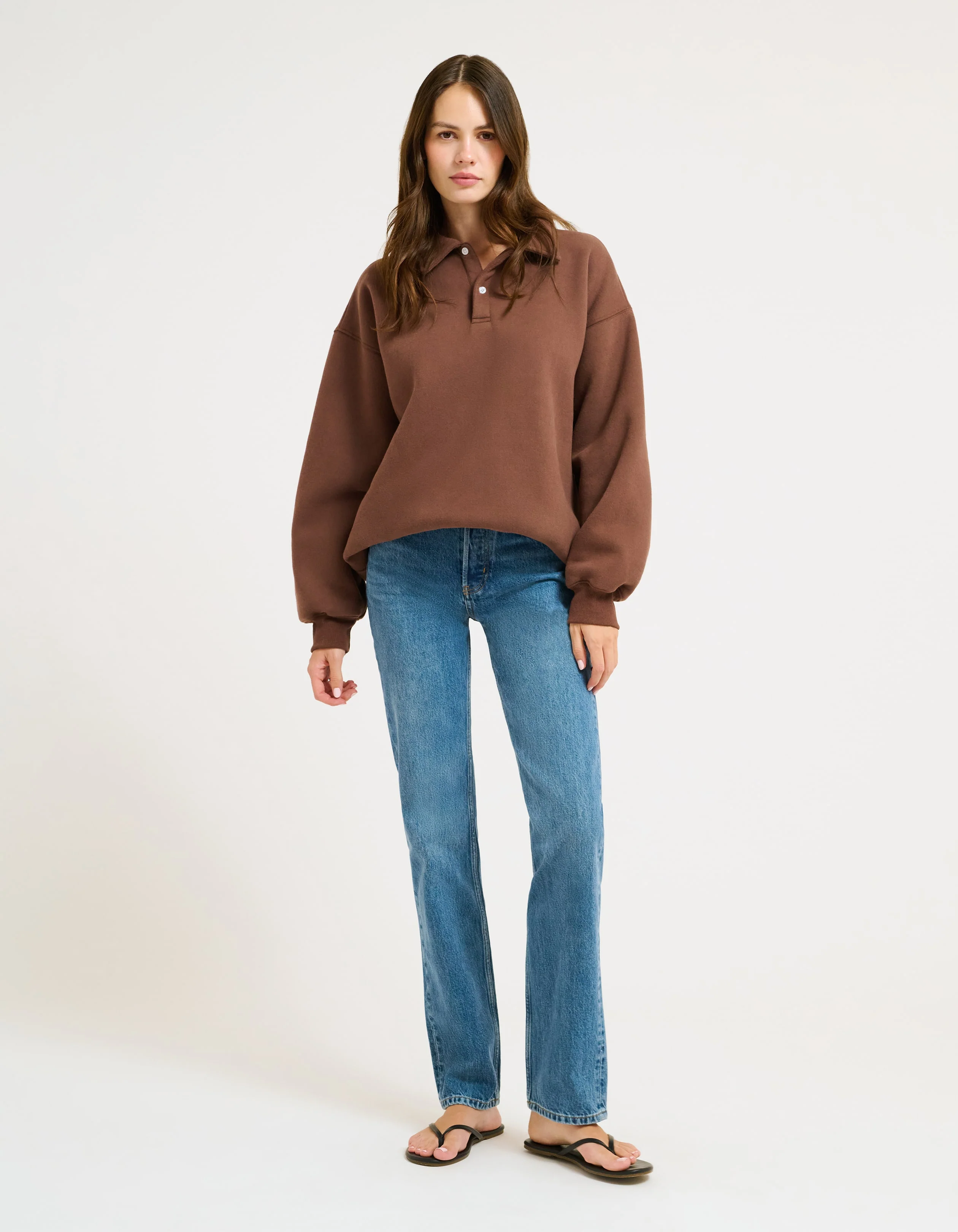Airport Sweatshirt | Chocolate - Image 5