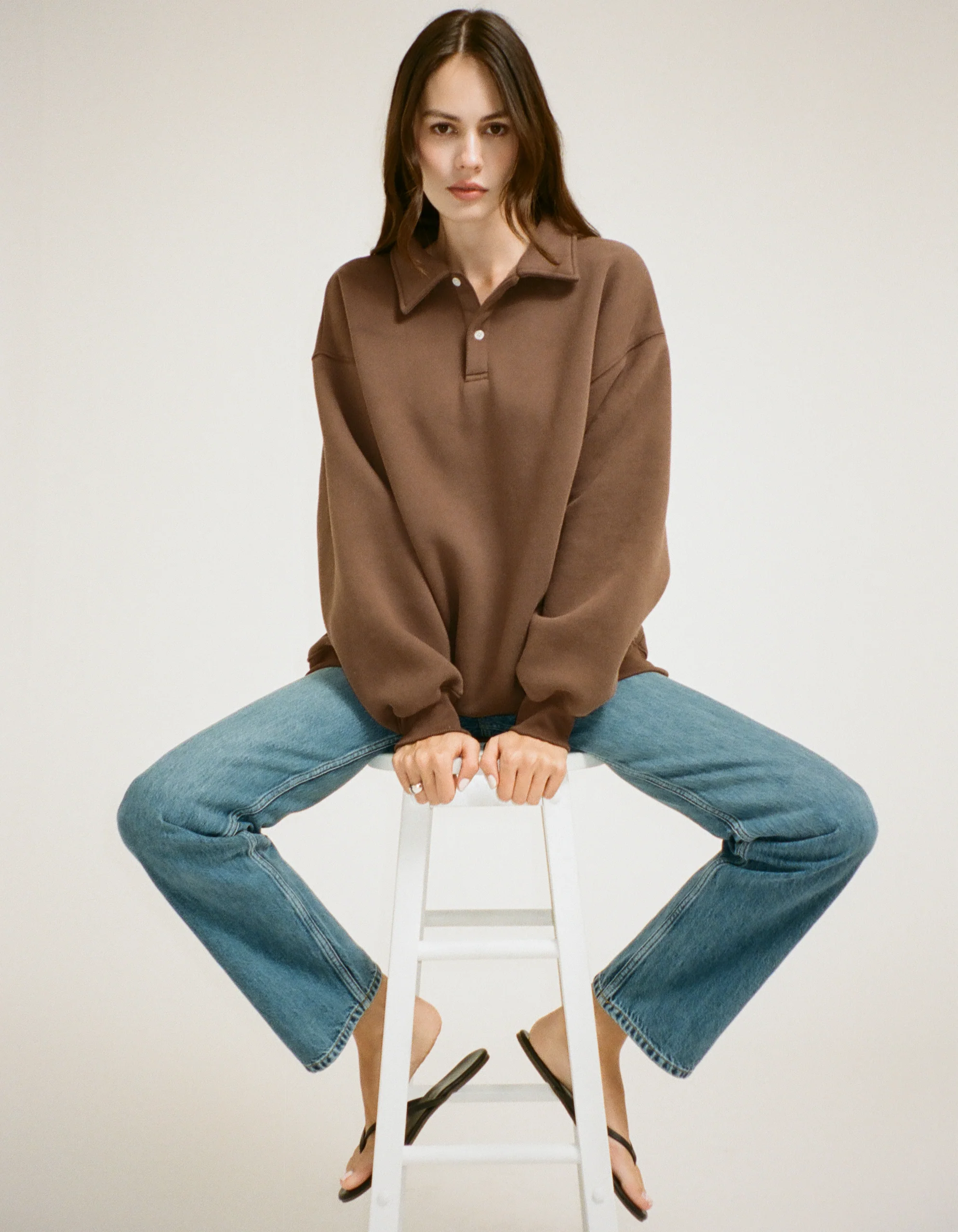 Airport Sweatshirt | Chocolate - Image 6