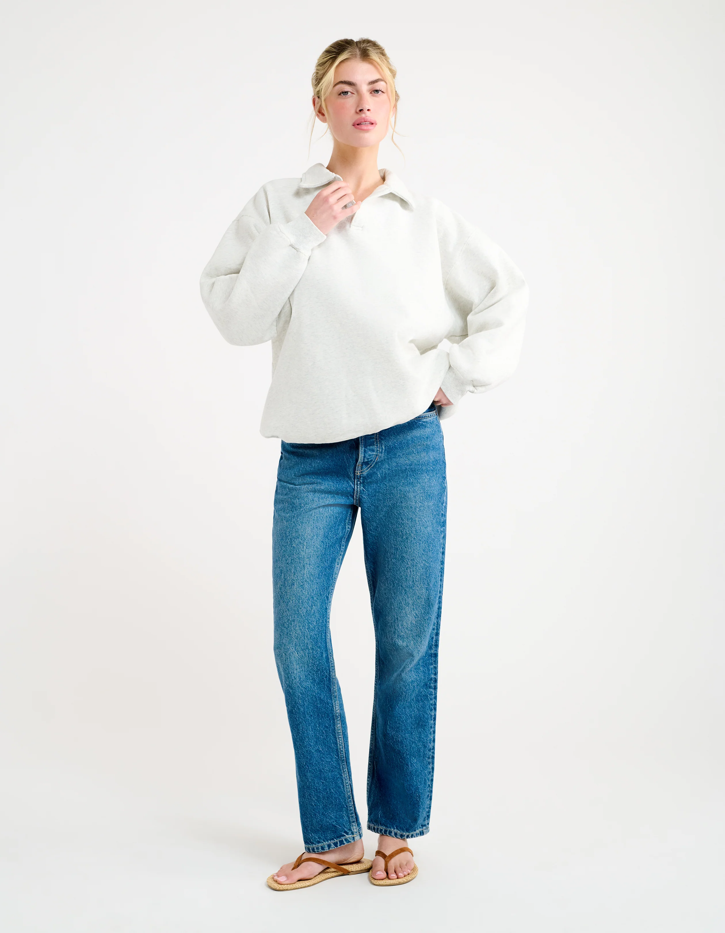 Airport Sweatshirt | Pearl Gray - Image 5
