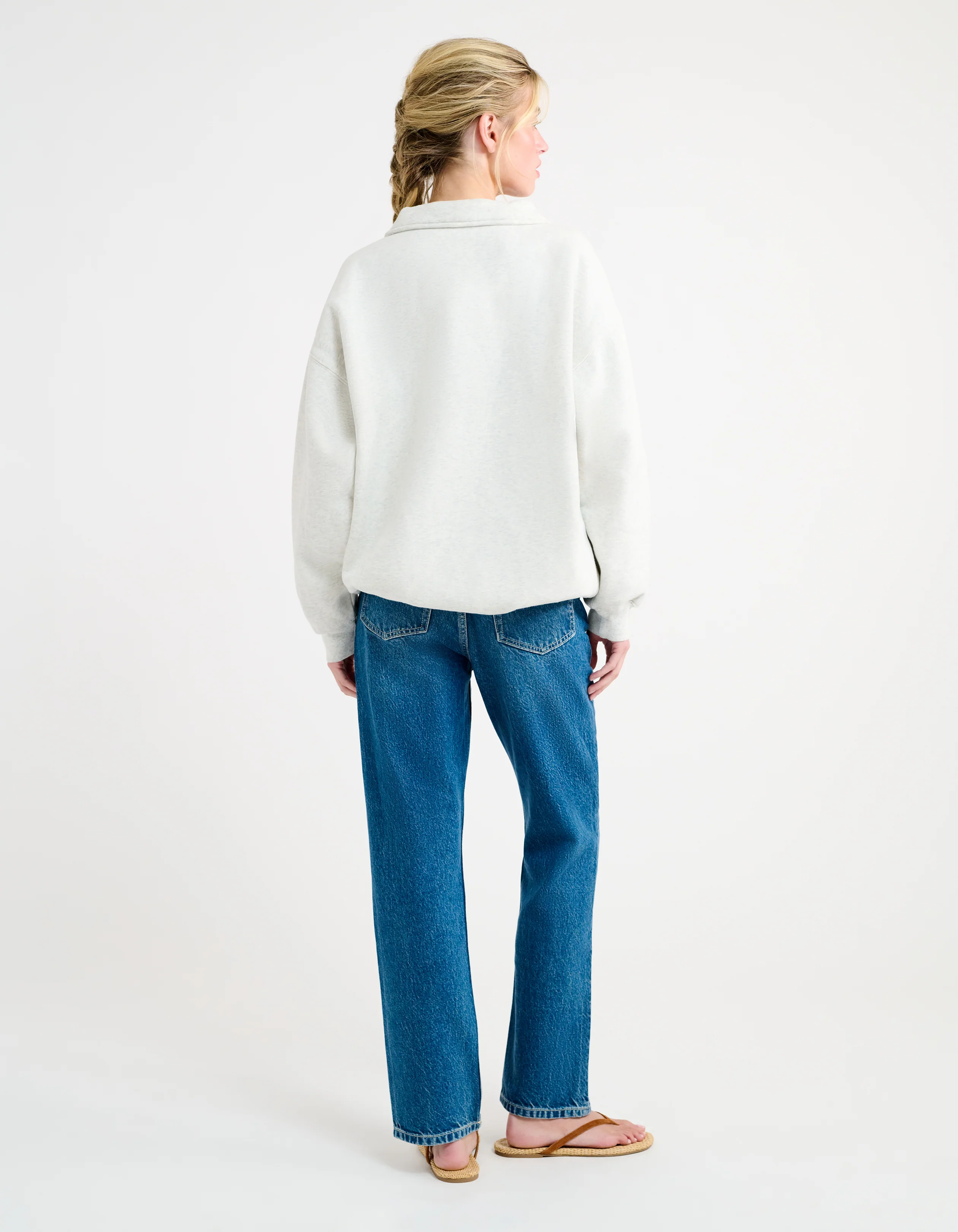 Airport Sweatshirt | Pearl Gray - Image 6