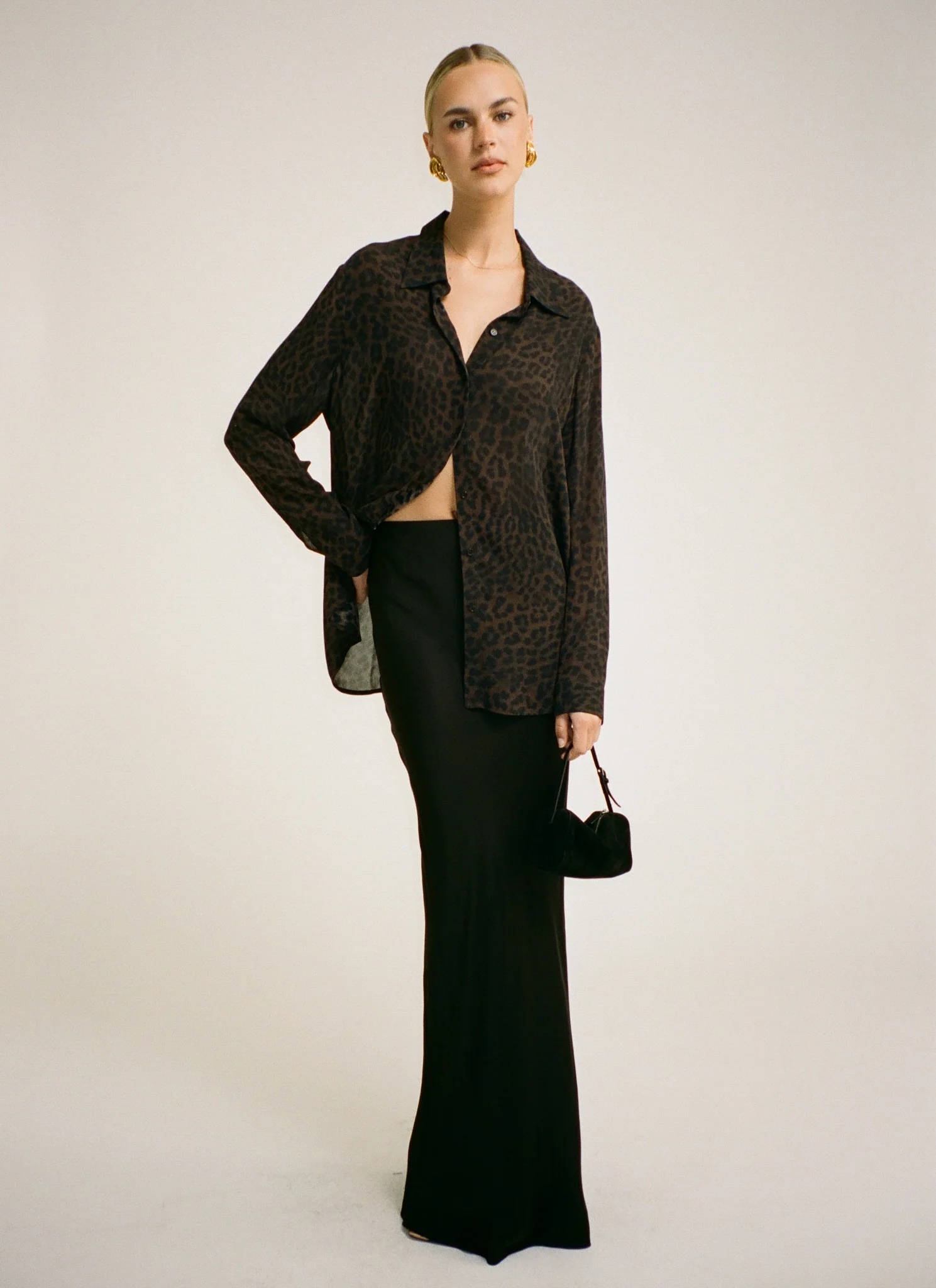 Archive Bias Maxi Skirt | Black - Image 5