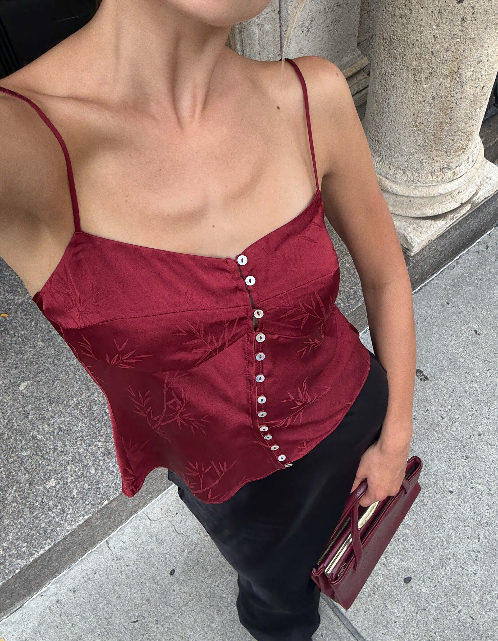Baton Rouge Tank | Cherrywood Bamboo - Image 3