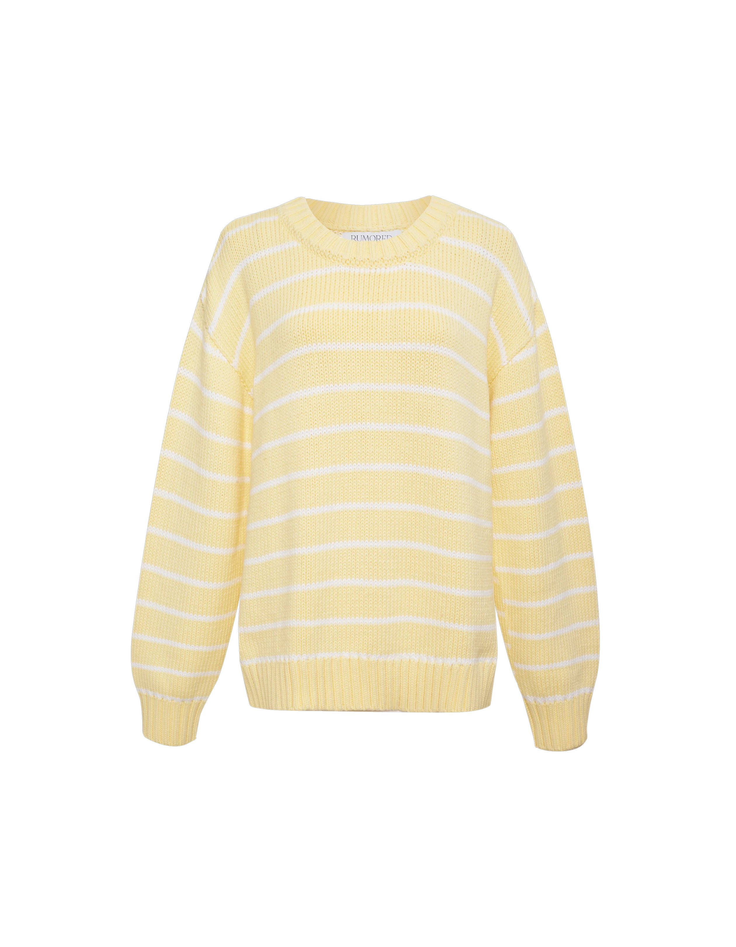 Bayside Sweater | Banana Stripe - Image 8