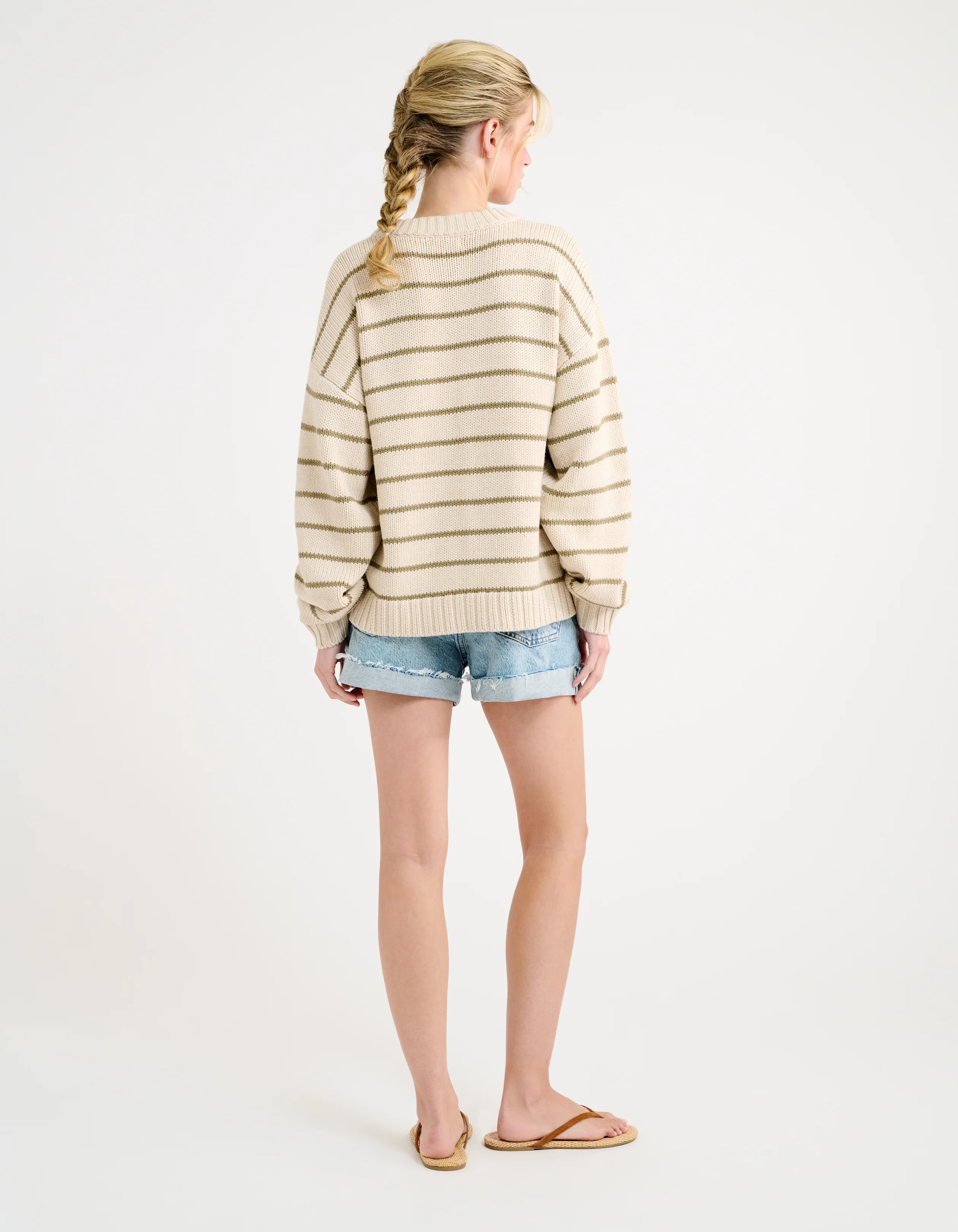 Bayside Sweater | Sandbar Stripe - Image 5