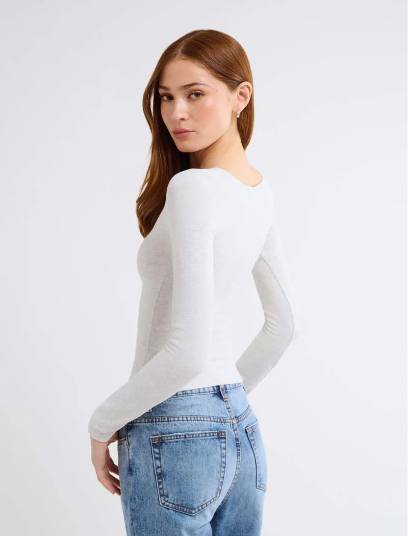 Be Mine Long Sleeve | Carrara - Image 3