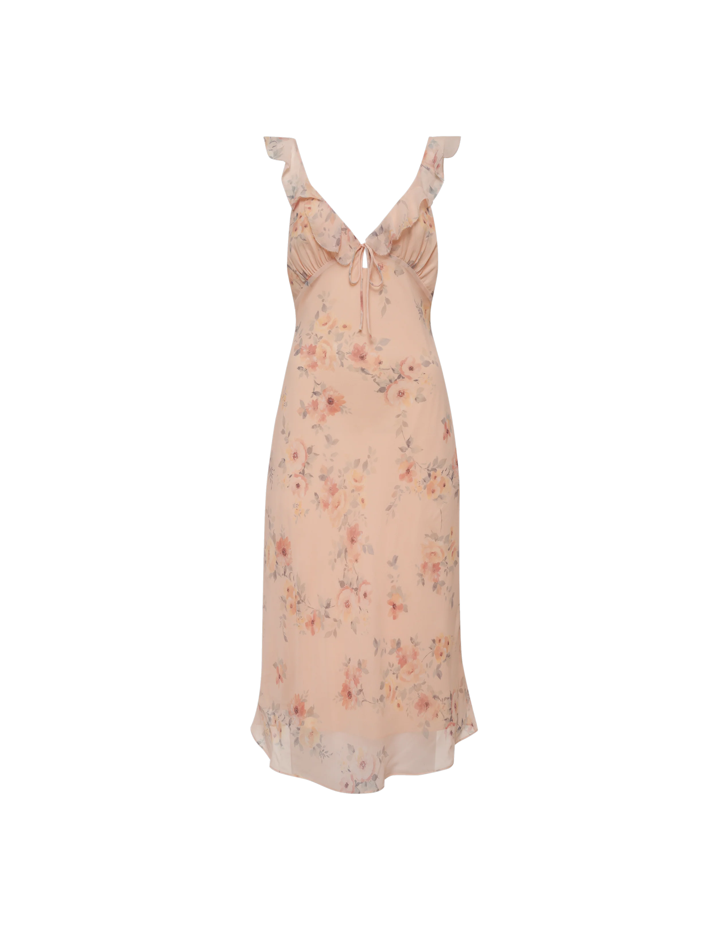 Butterfly Midi Dress | Blush Whisper Floral - Image 6