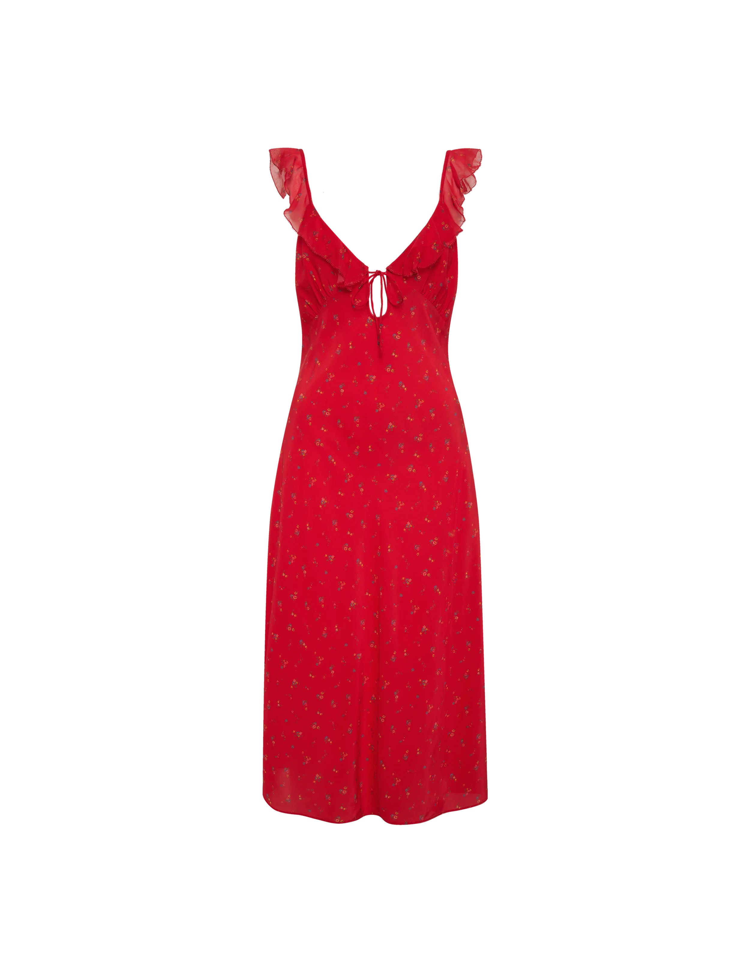 Butterfly Midi Dress | Coral Meadow - Image 8