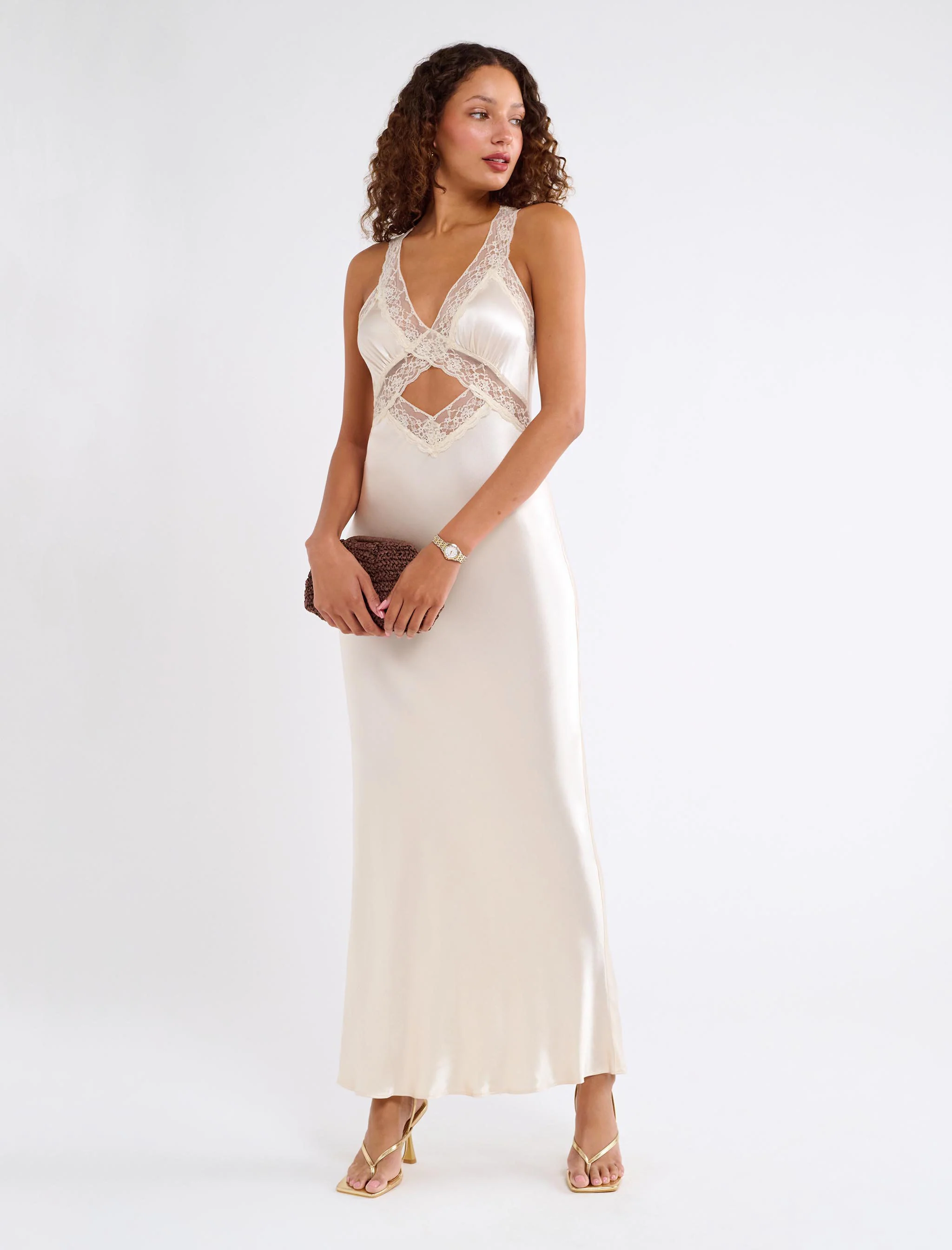 Crossroads Maxi Dress | Ivory - Image 5