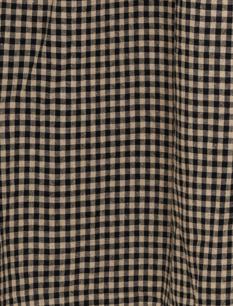 Darling Mini Dress | Black Gingham - Image 7