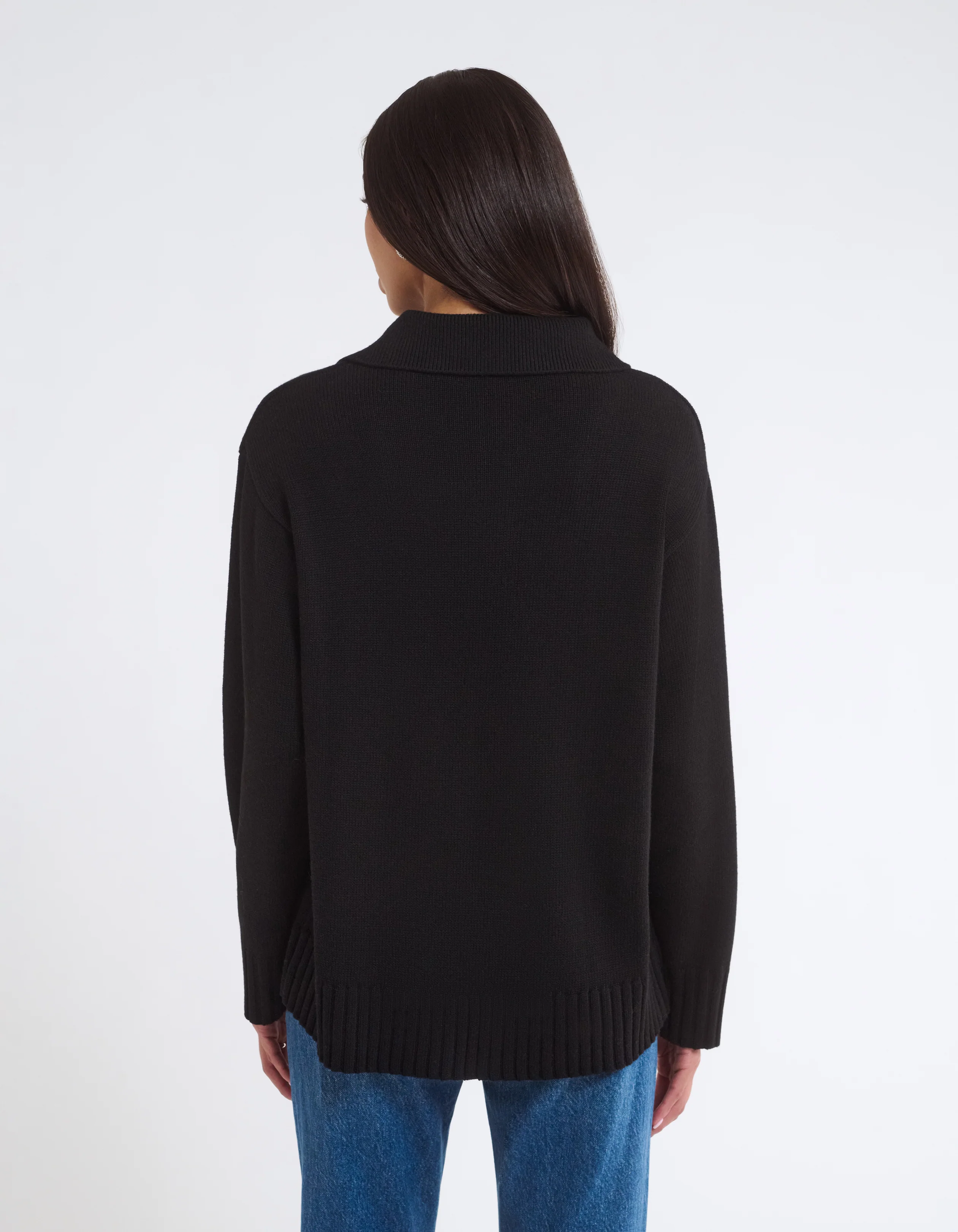 Delancey Sweater | Black - Image 4