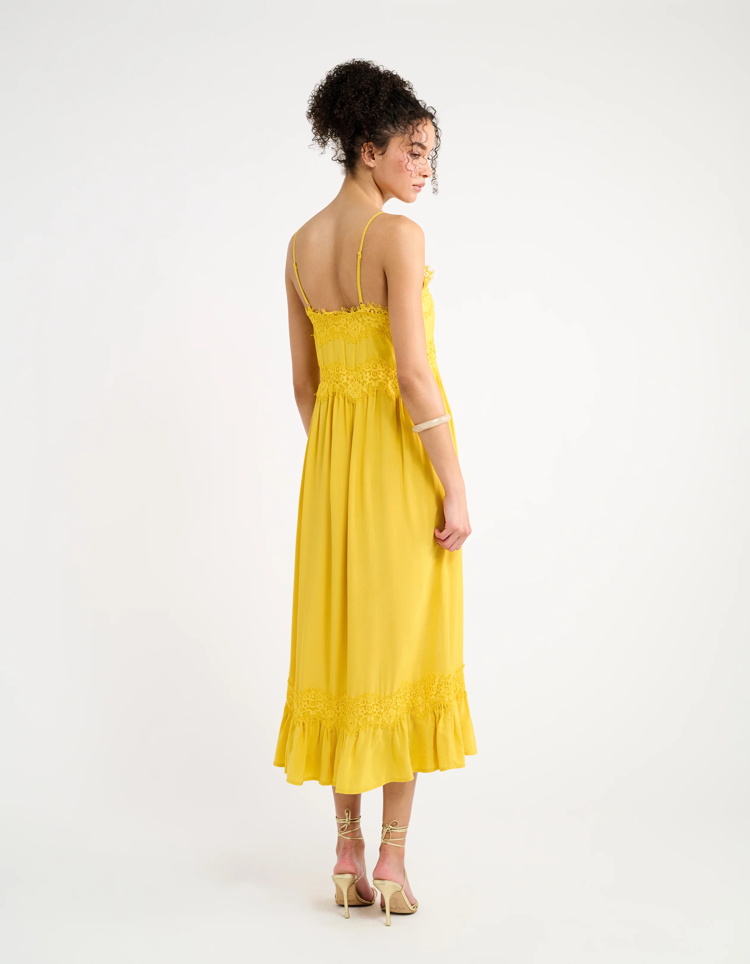 Driftlace Midi Dress | Marigold - Image 4