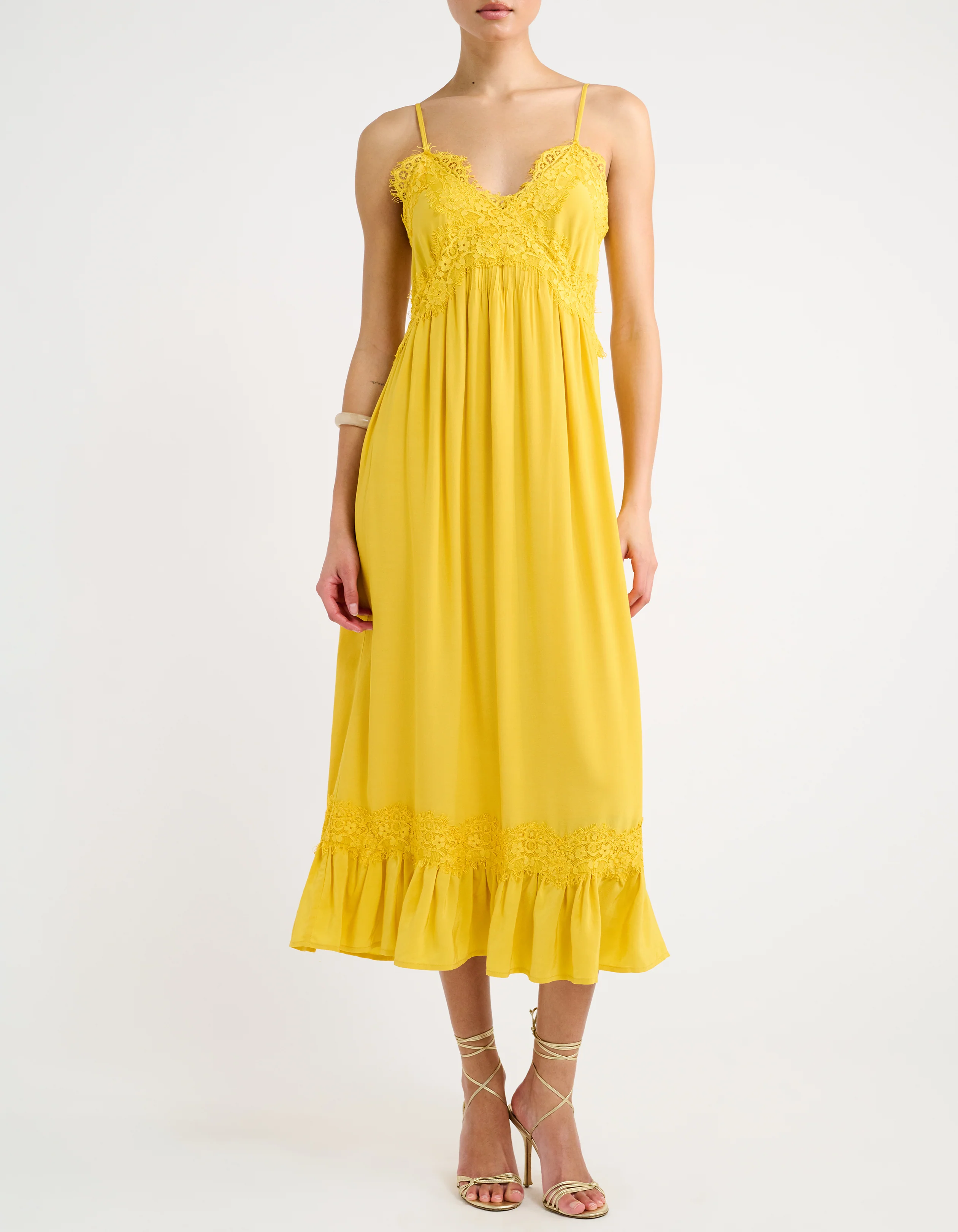 Driftlace Midi Dress | Marigold - Image 5