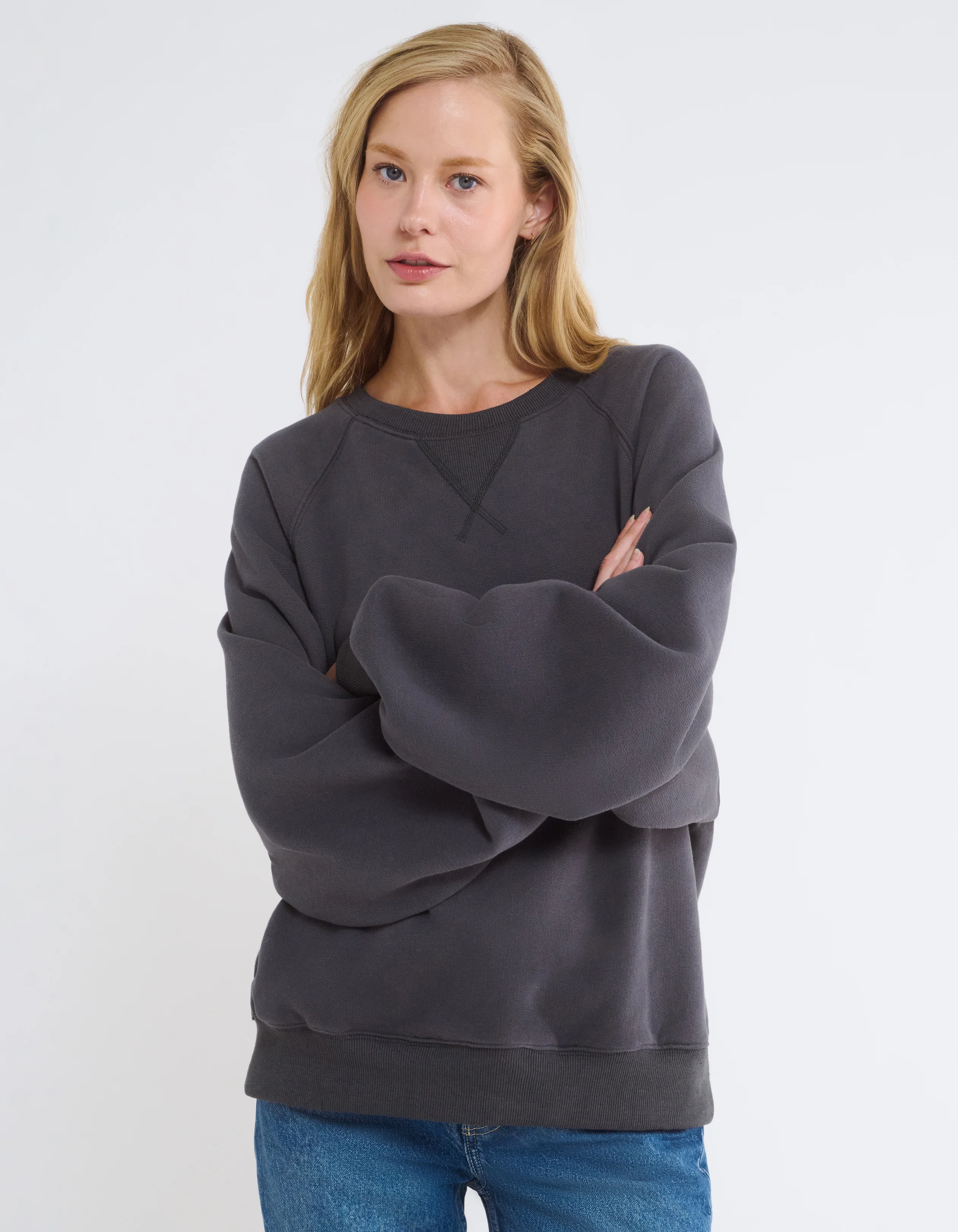 Elite Sweatshirt | Washed Black - Image 2