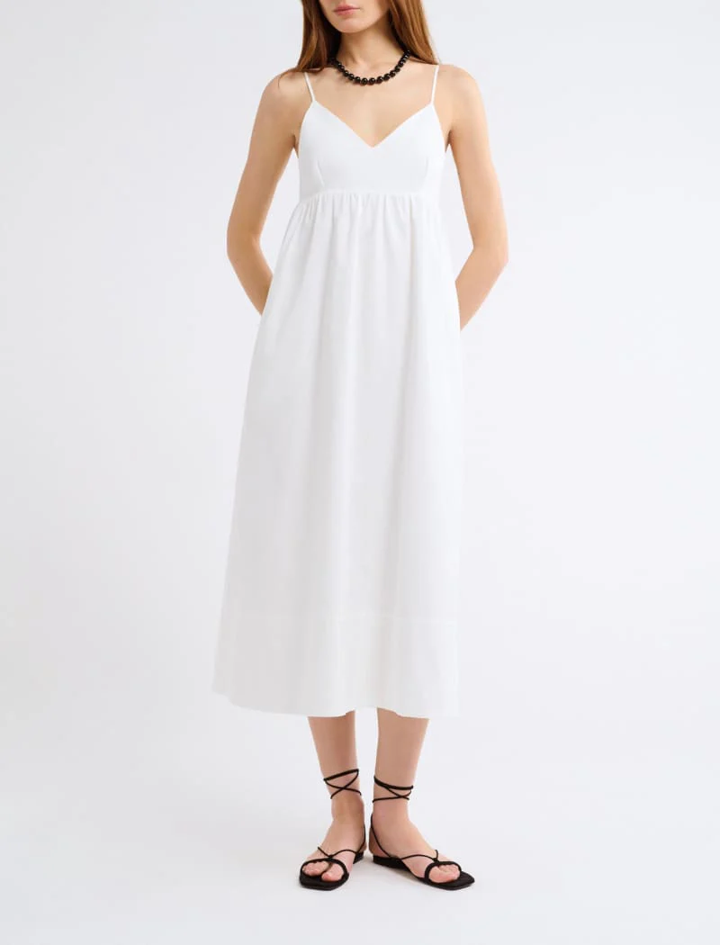 Everyday Midi Dress | White - Image 4