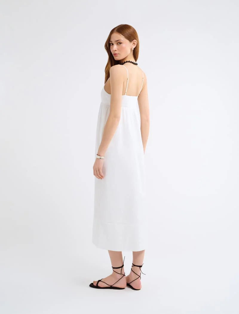 Everyday Midi Dress | White - Image 5