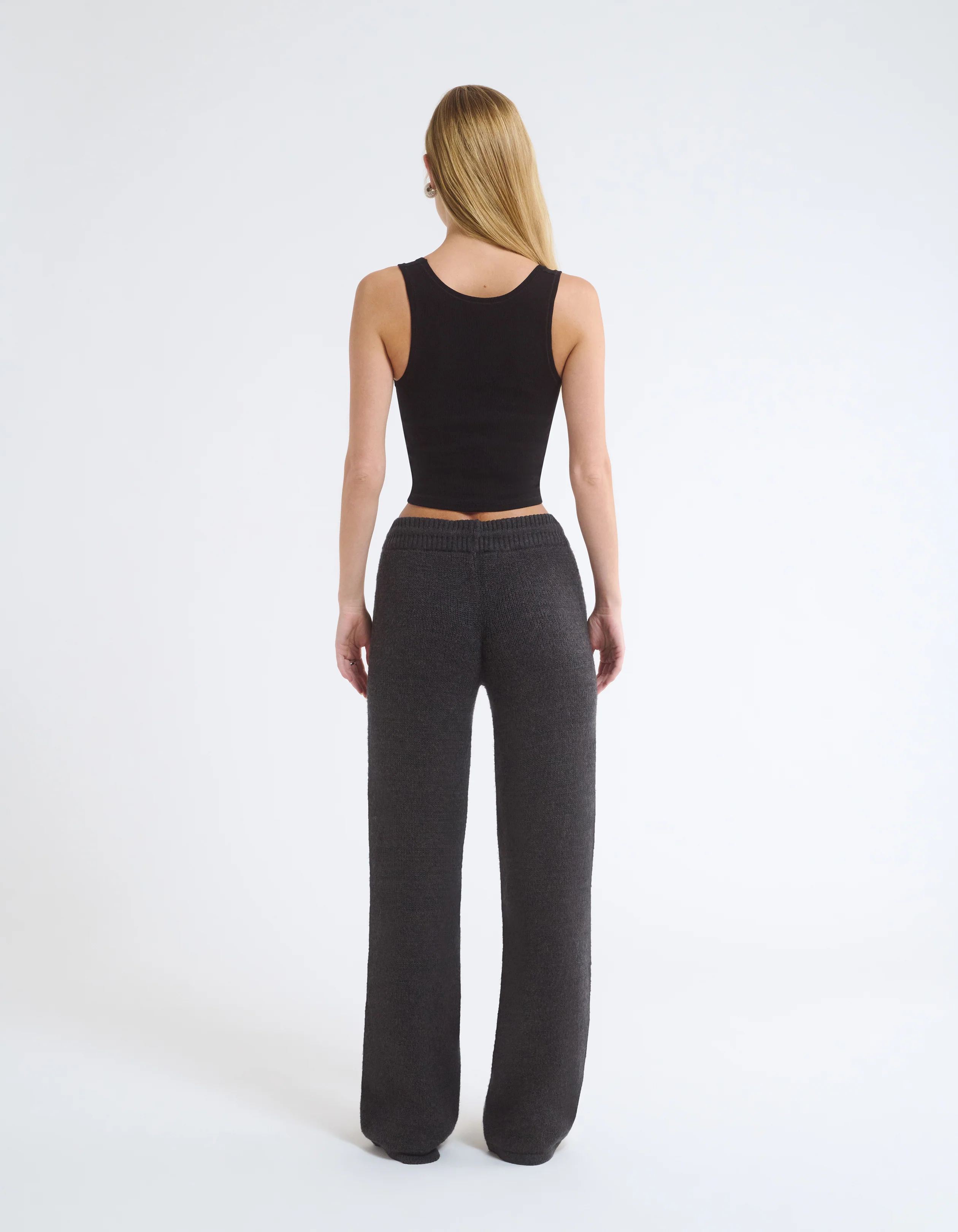 Fair Isle Pant | Washed Black - Image 3