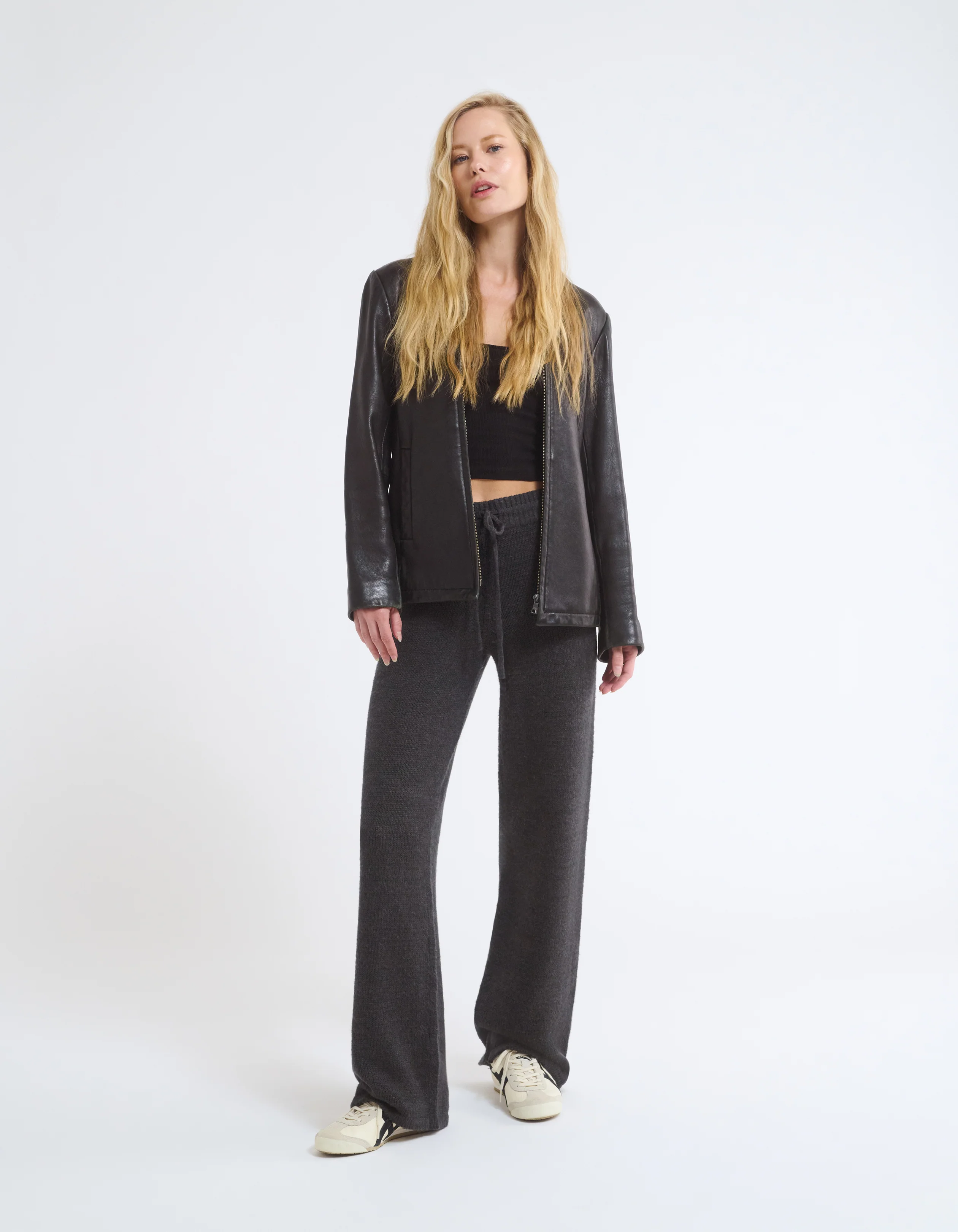 Fair Isle Pant | Washed Black - Image 5