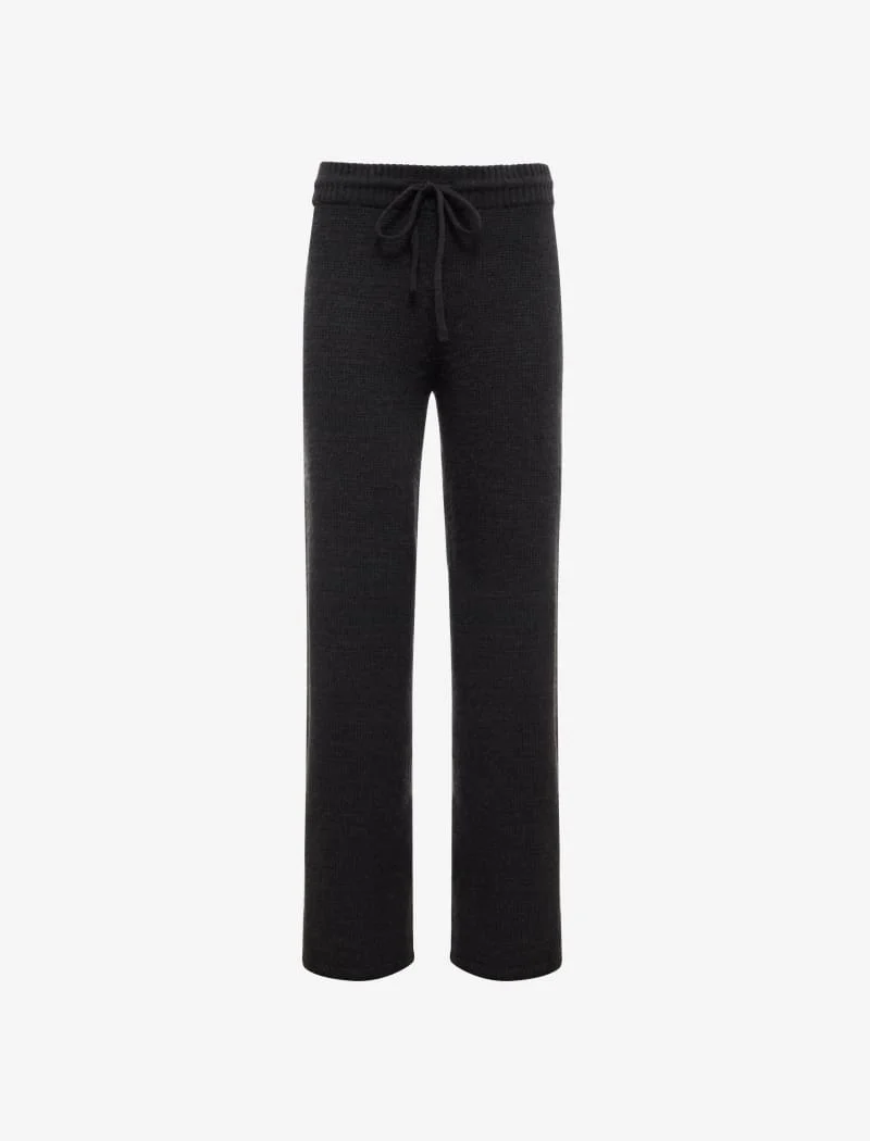 Fair Isle Pant | Washed Black - Image 6