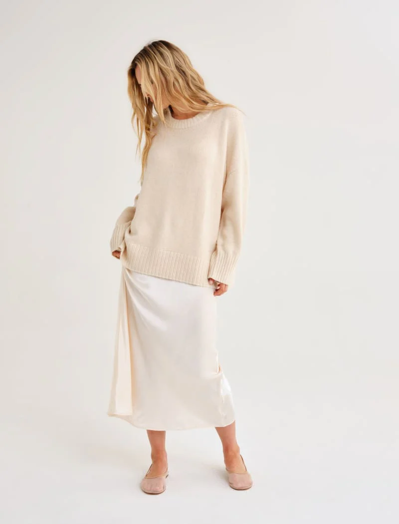 Fair Isle Sweater | Cream - Image 3