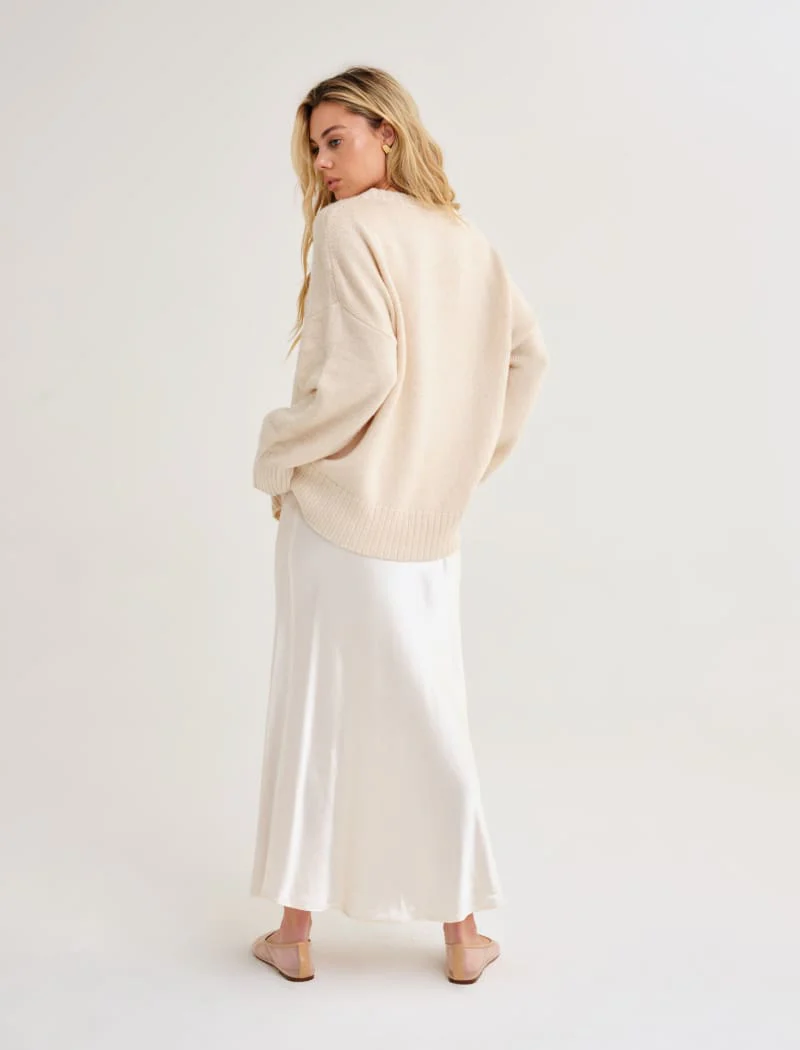 Fair Isle Sweater | Cream - Image 4