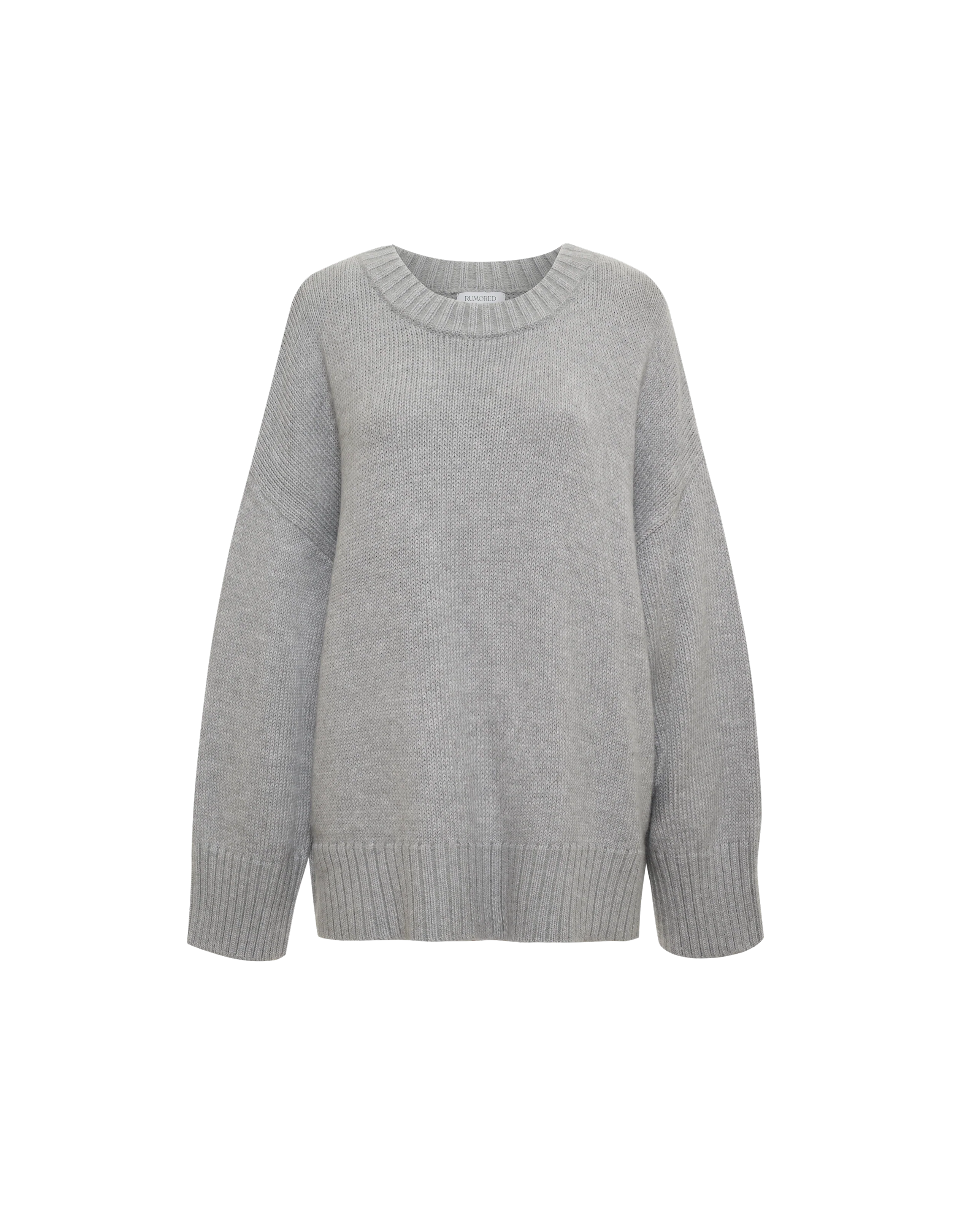 Fair Isle Sweater | Heather Gray - Image 8