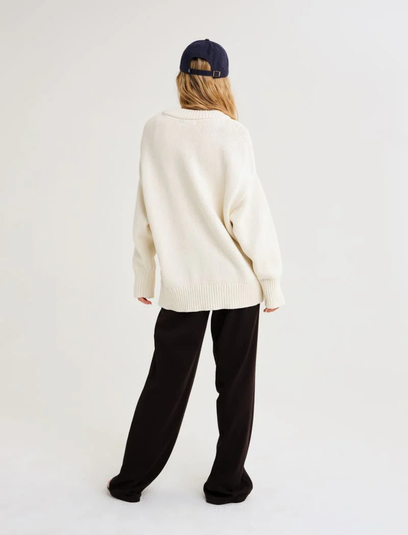 Fair Isle Sweater | Salt - Image 3