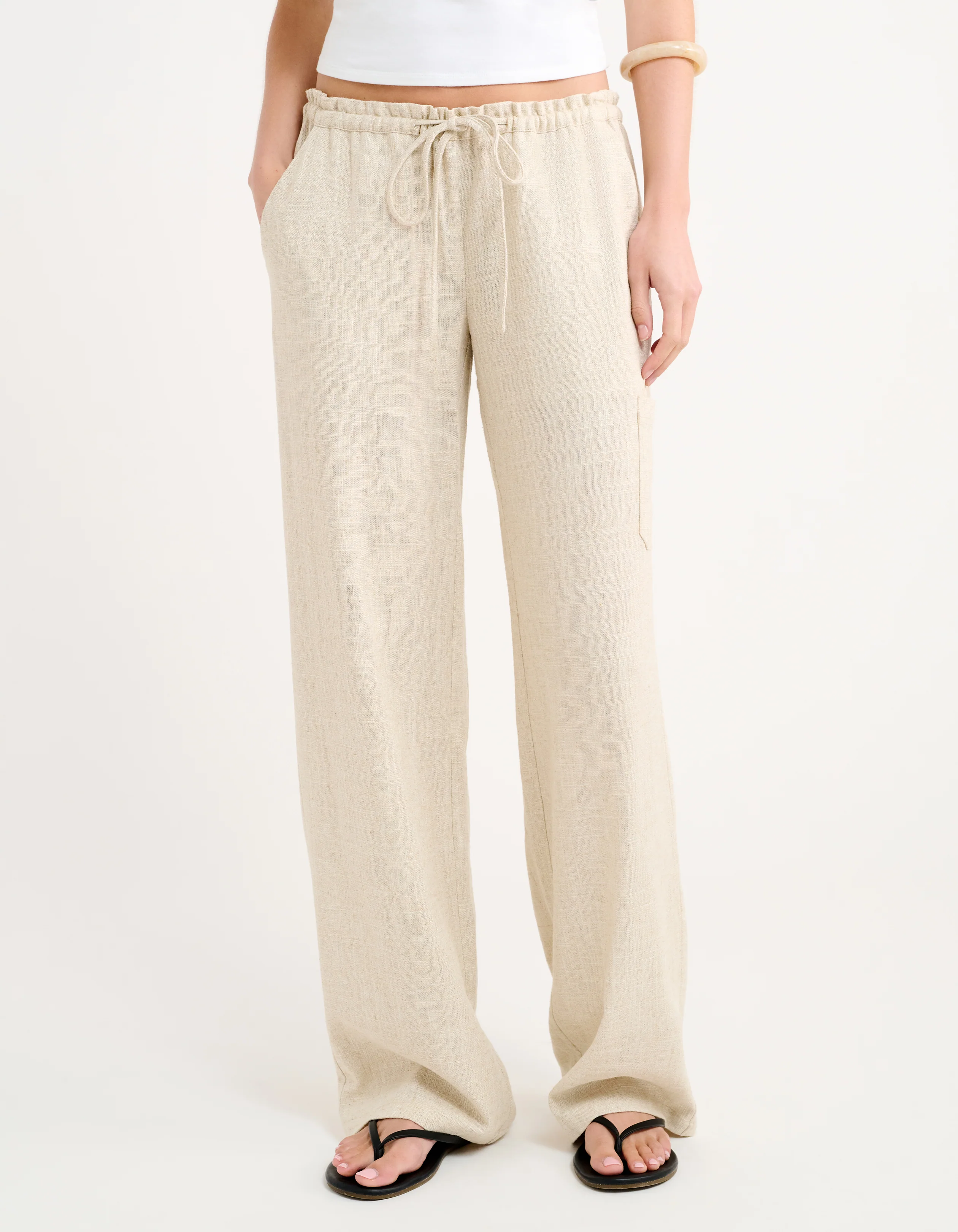 High Fidelity Pant | Natural Linen - Image 2
