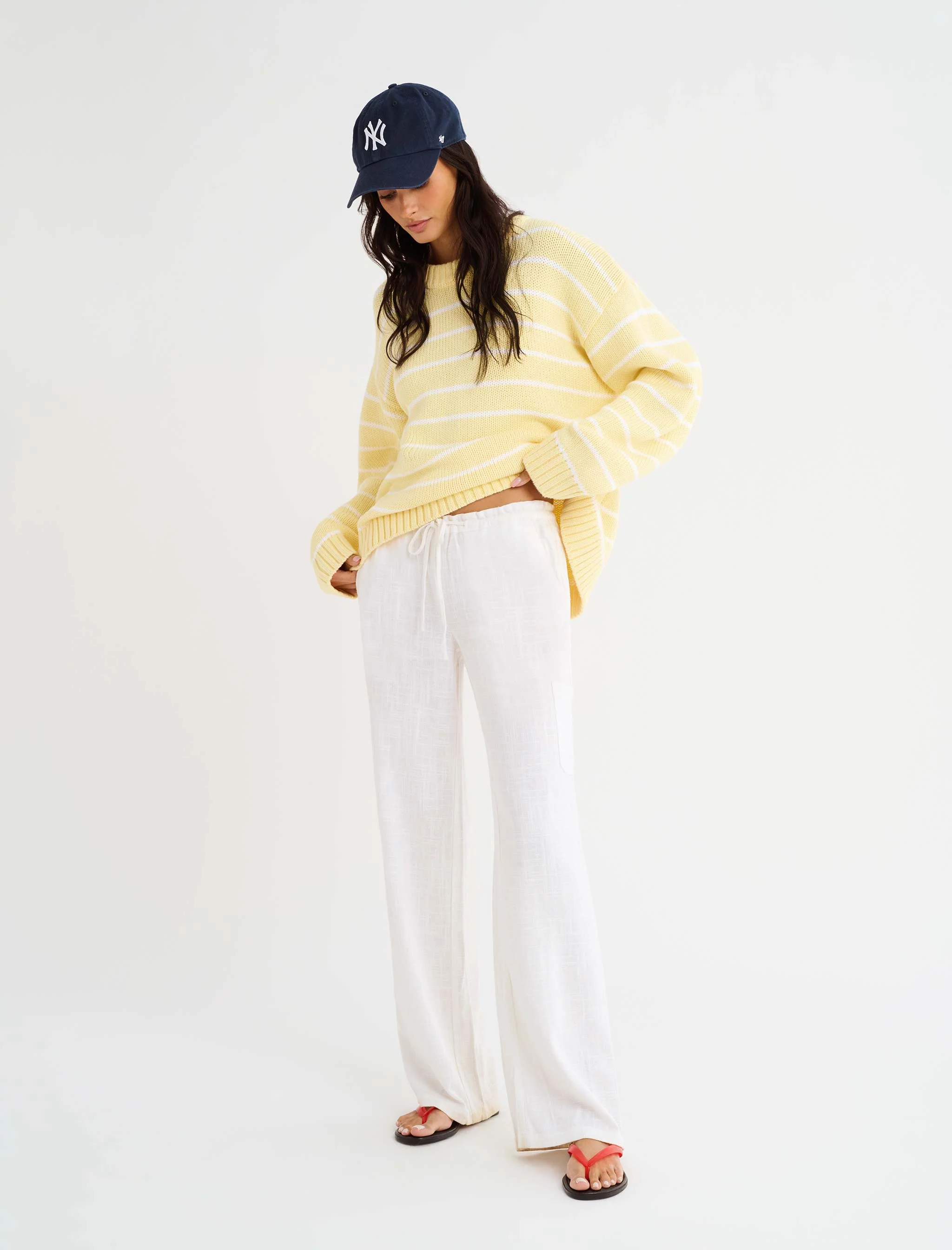 High Fidelity Pant | White Linen - Image 6