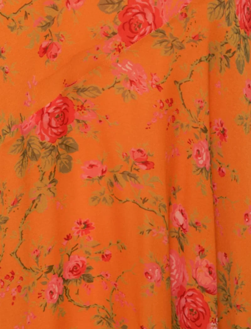 Hollywood Gown | Tangerine Bloom - Image 7