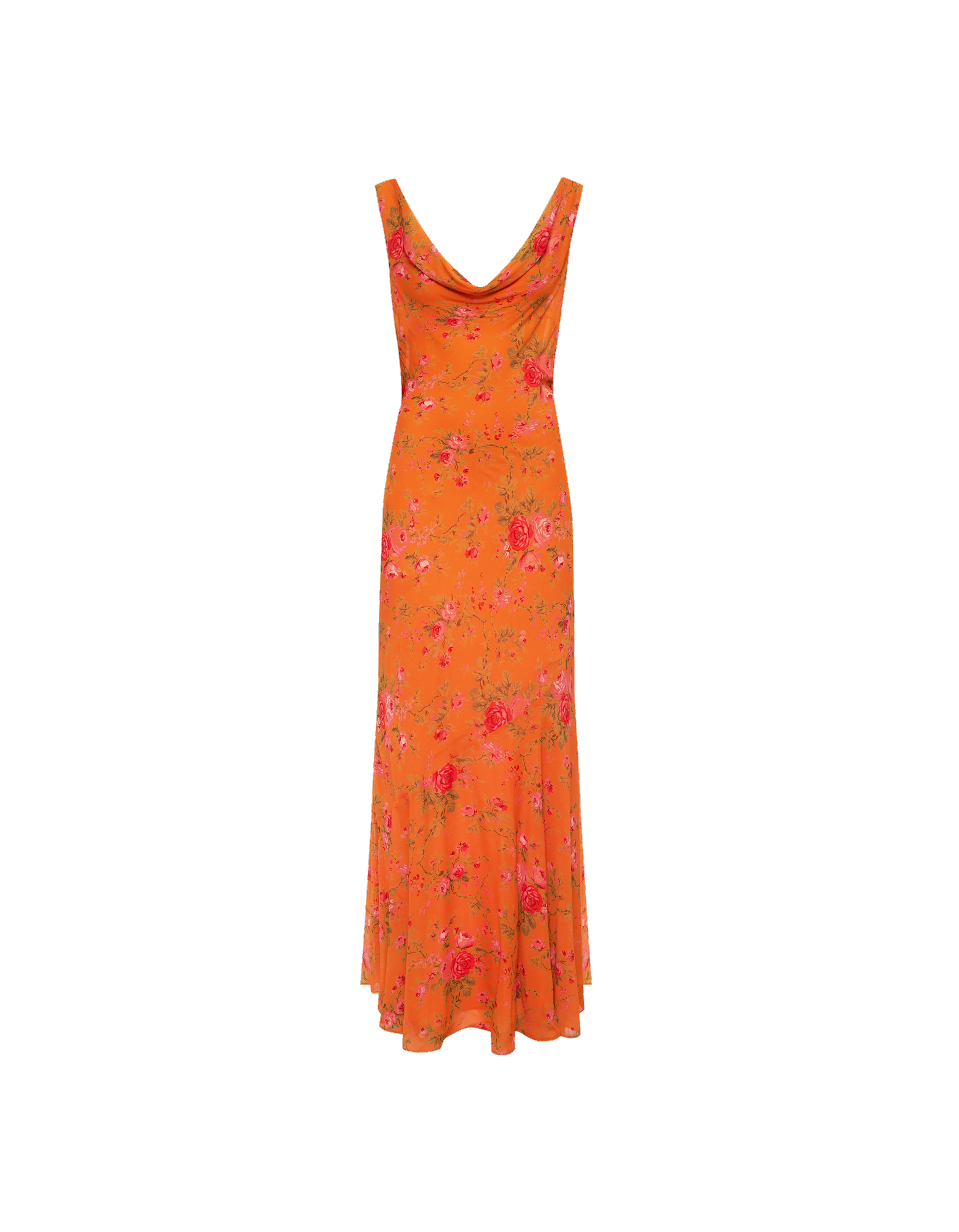 Hollywood Gown | Tangerine Bloom - Image 8