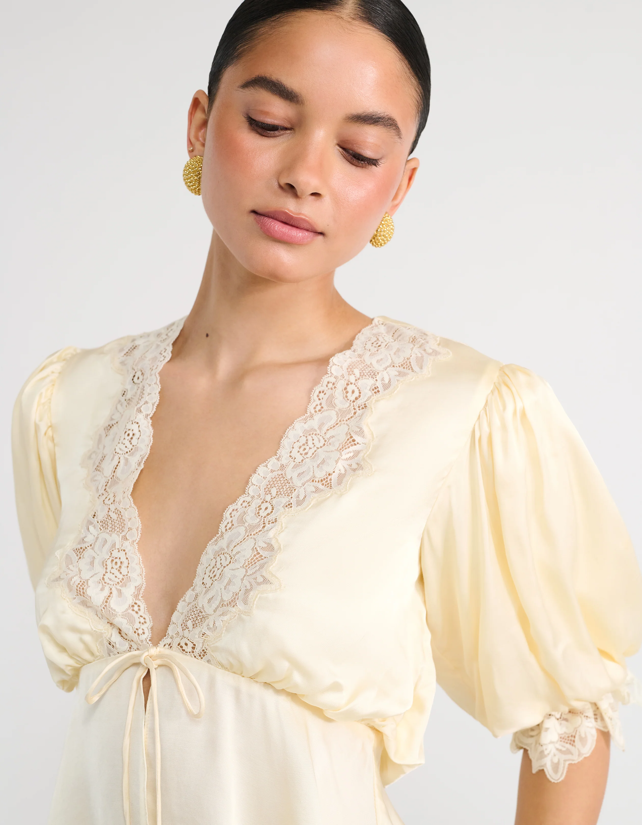 Honey Blouse | Custard - Image 3