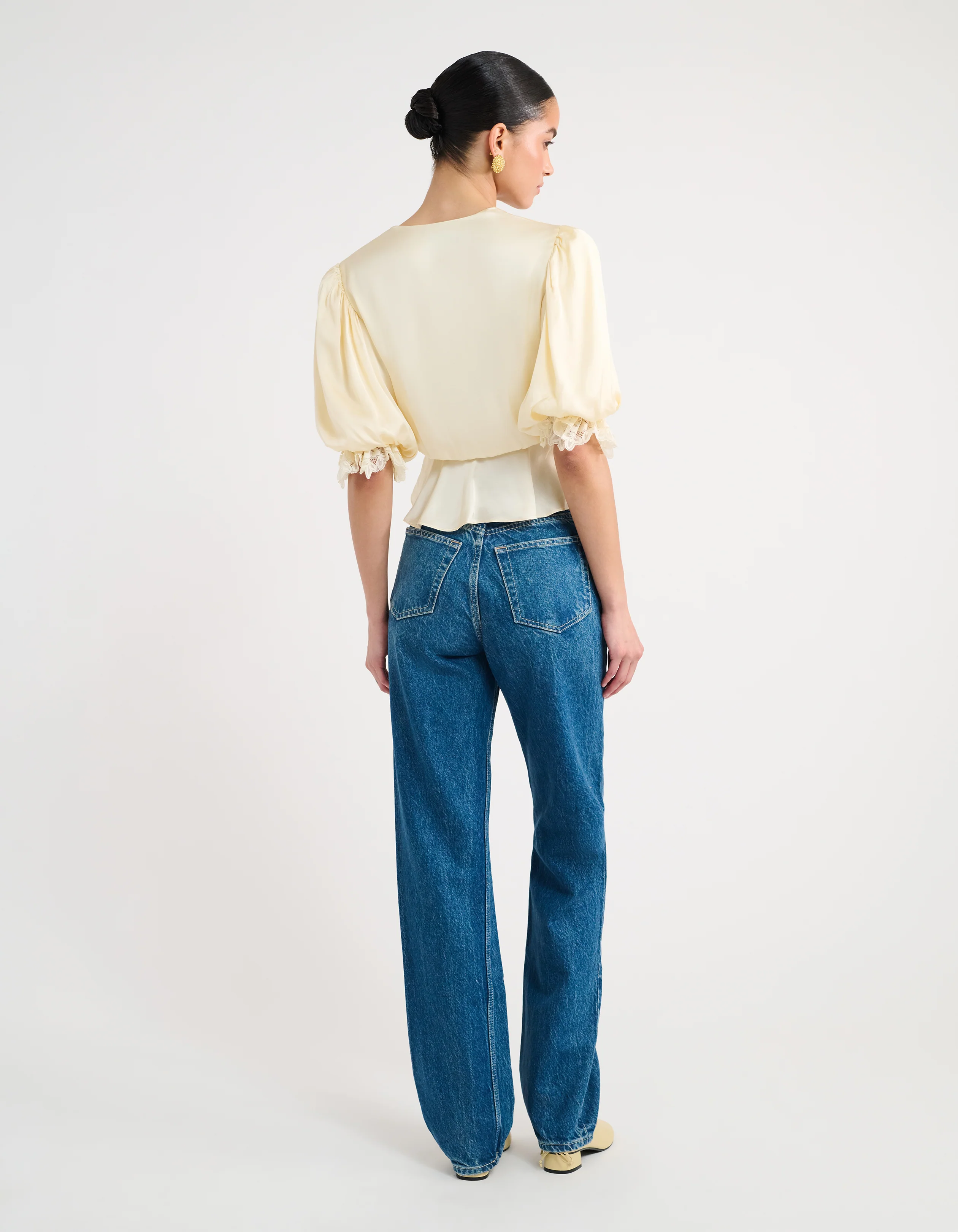 Honey Blouse | Custard - Image 4