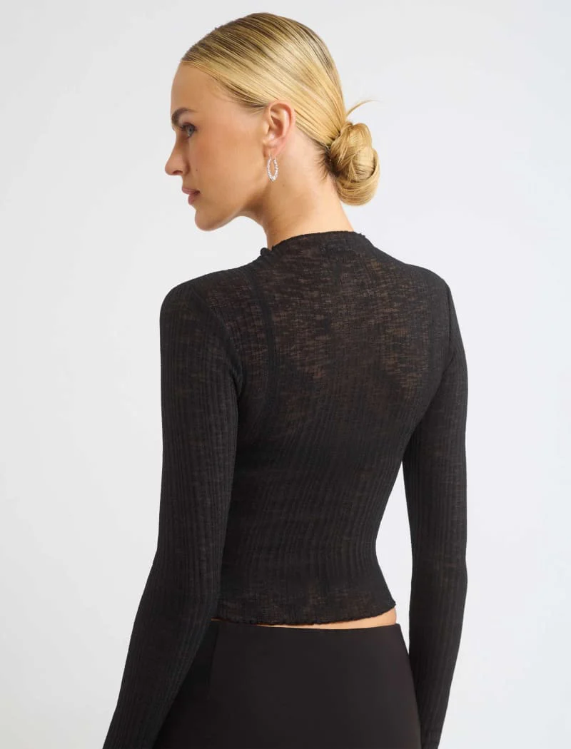 Hudson Top | Black - Image 3