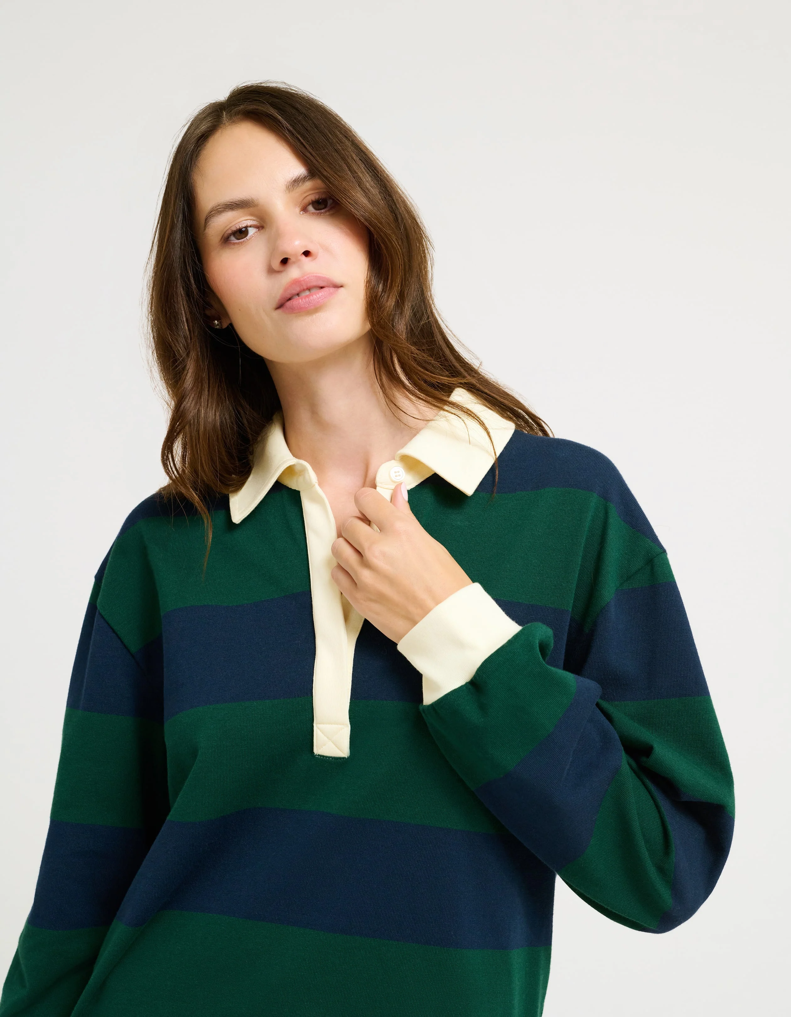 Ivy League Pullover | Dartmouth Stripe - Image 2