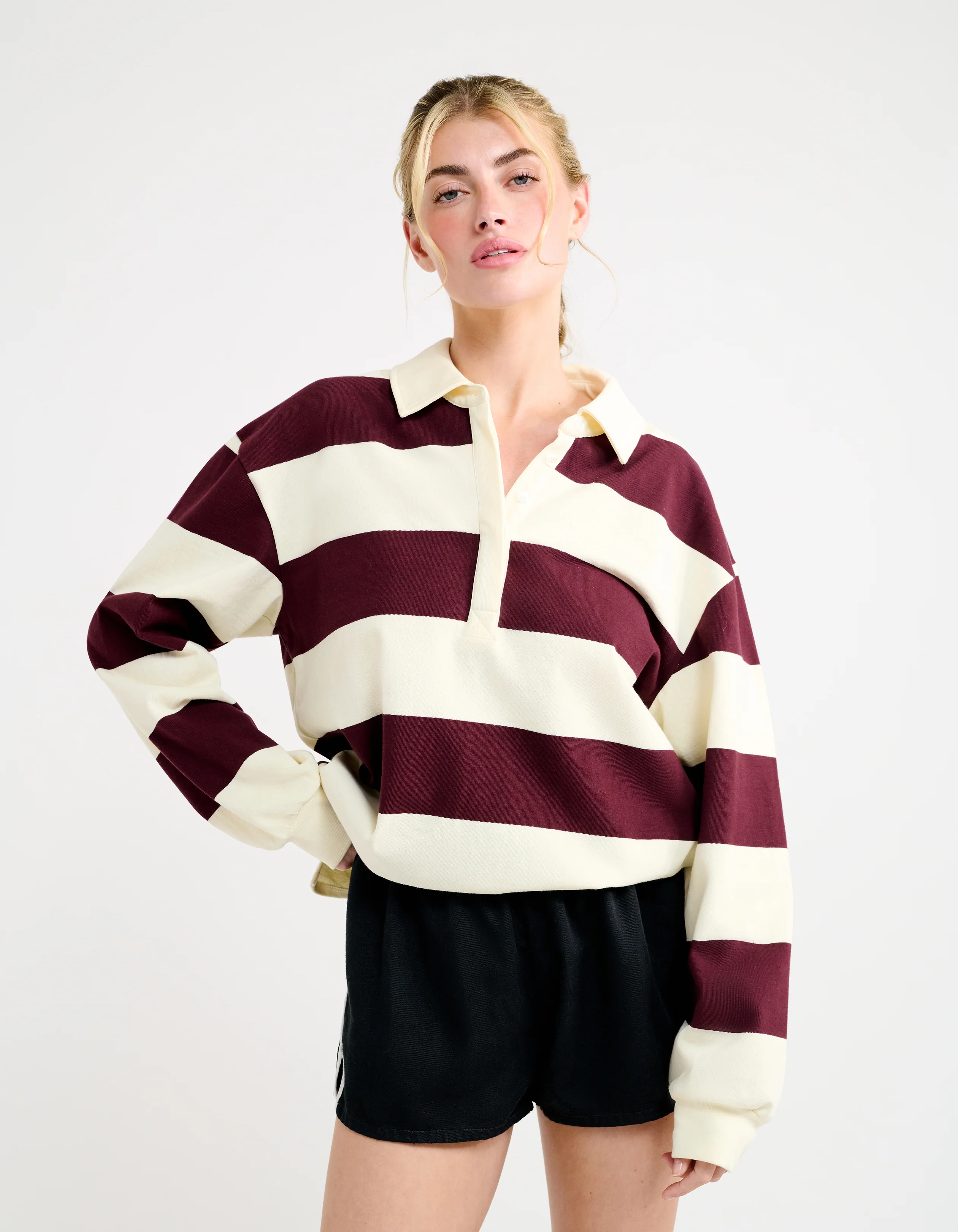 Ivy League Pullover | Harvard Stripe - Image 4