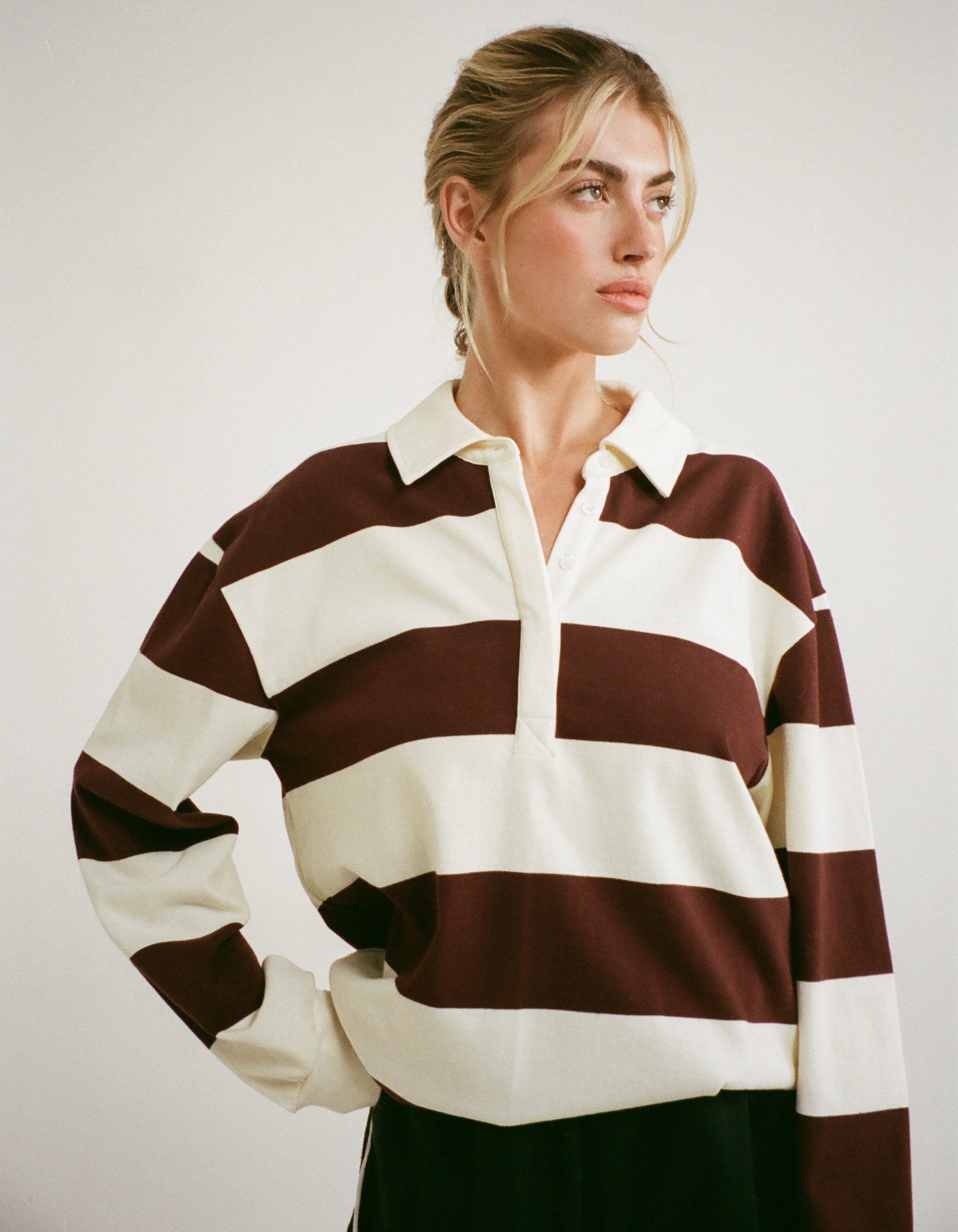 Ivy League Pullover | Harvard Stripe - Image 8
