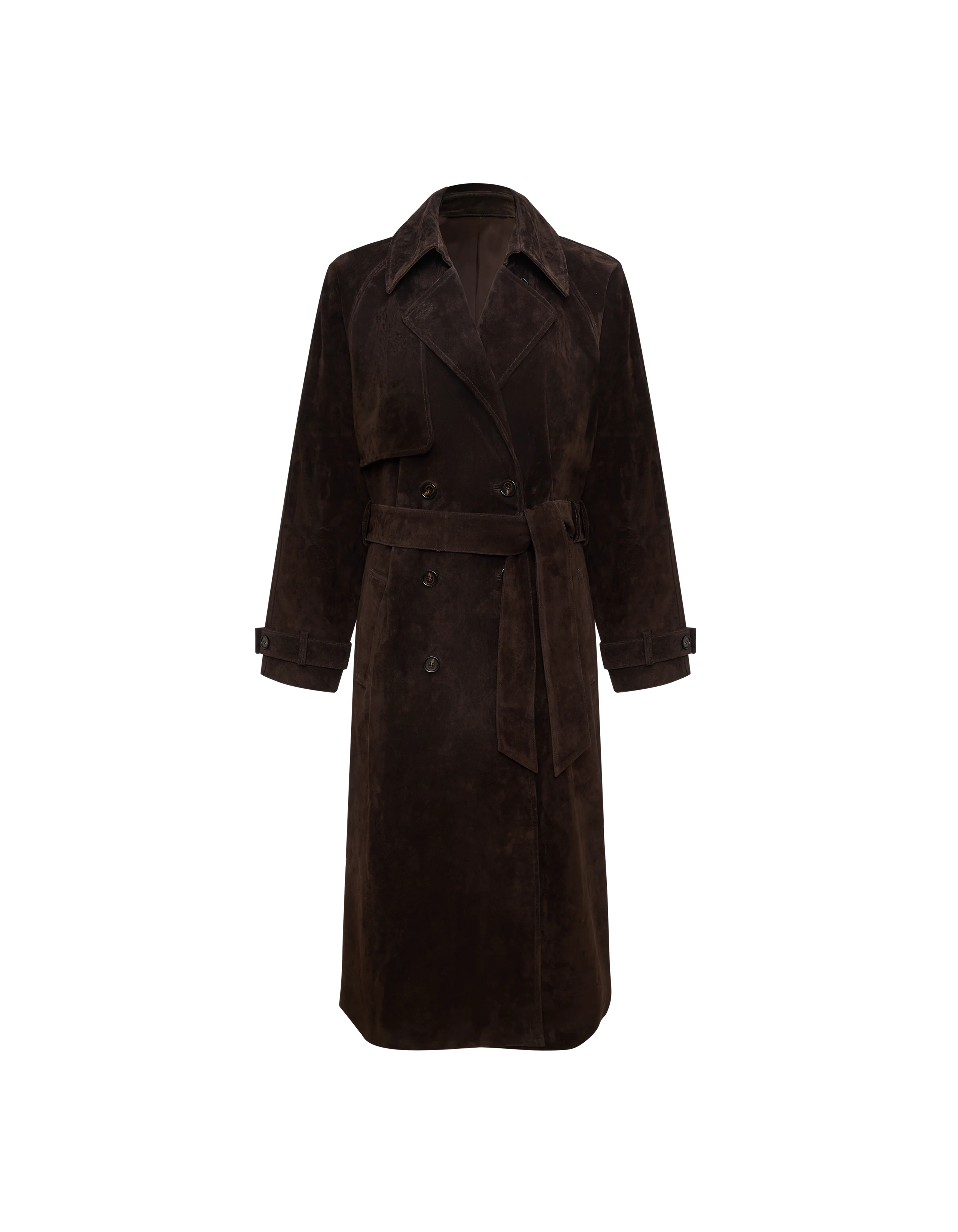 Kennedy Trench | Espresso Suede - Image 8