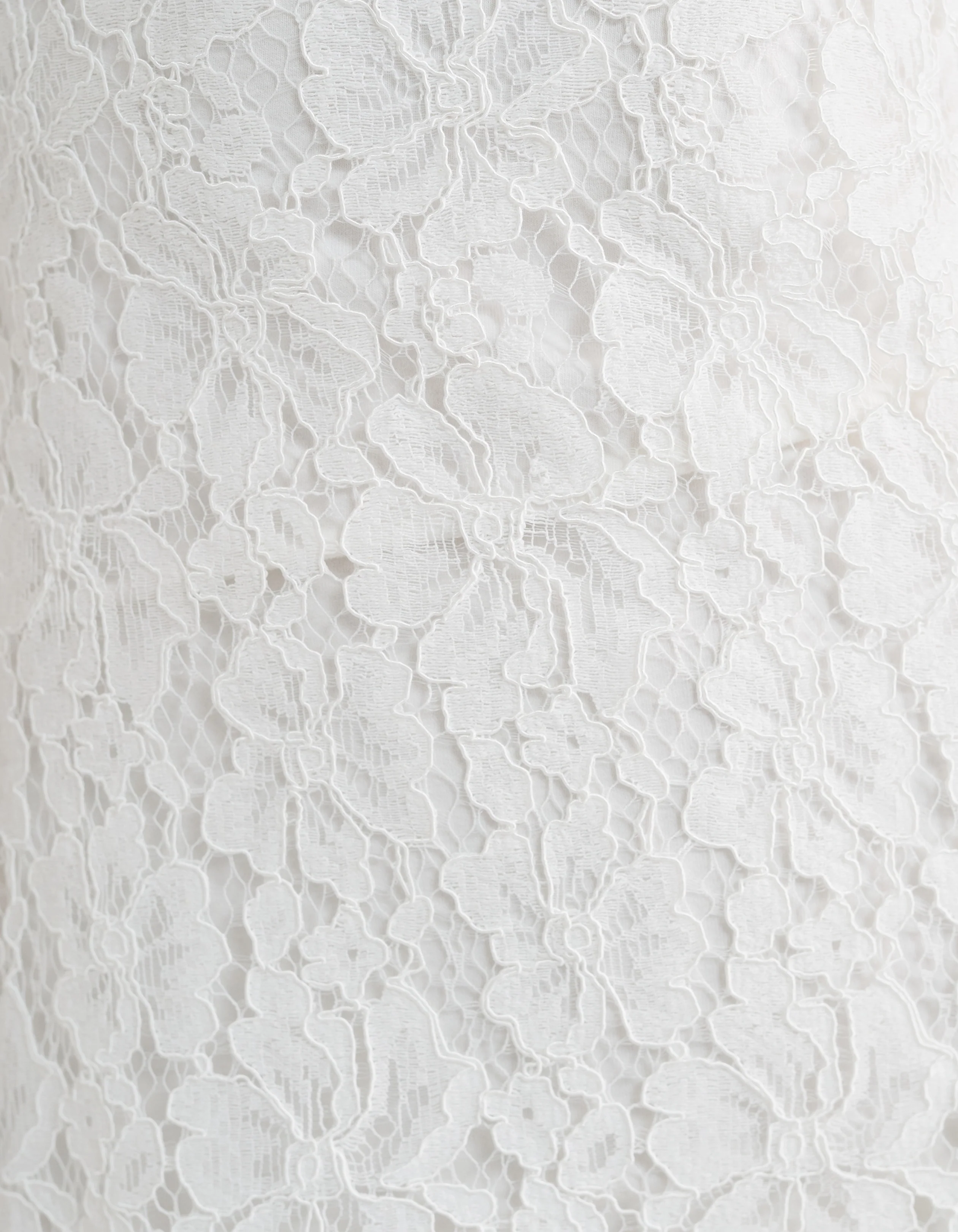 Kisslock Mini Dress | White Lace - Image 9