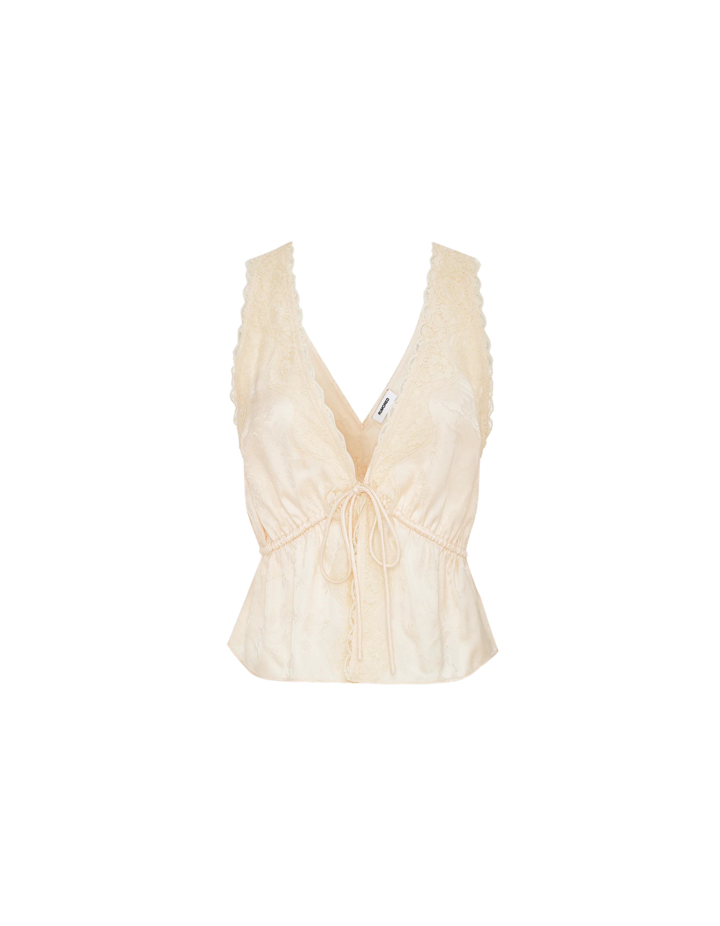 Lady Lace Top | Ivory Jacquard - Image 8