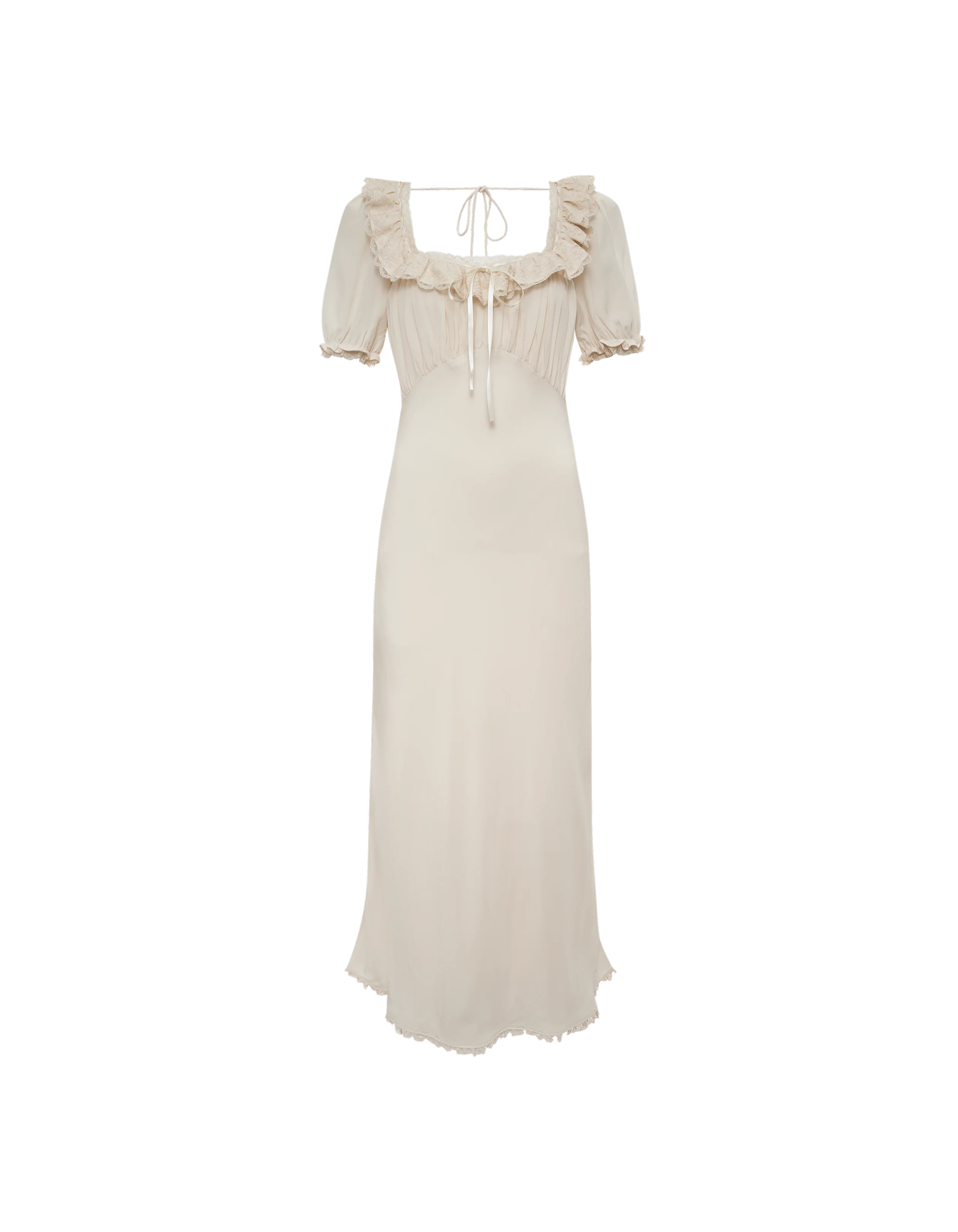 Little House Midi Dress | Cream - Image 8