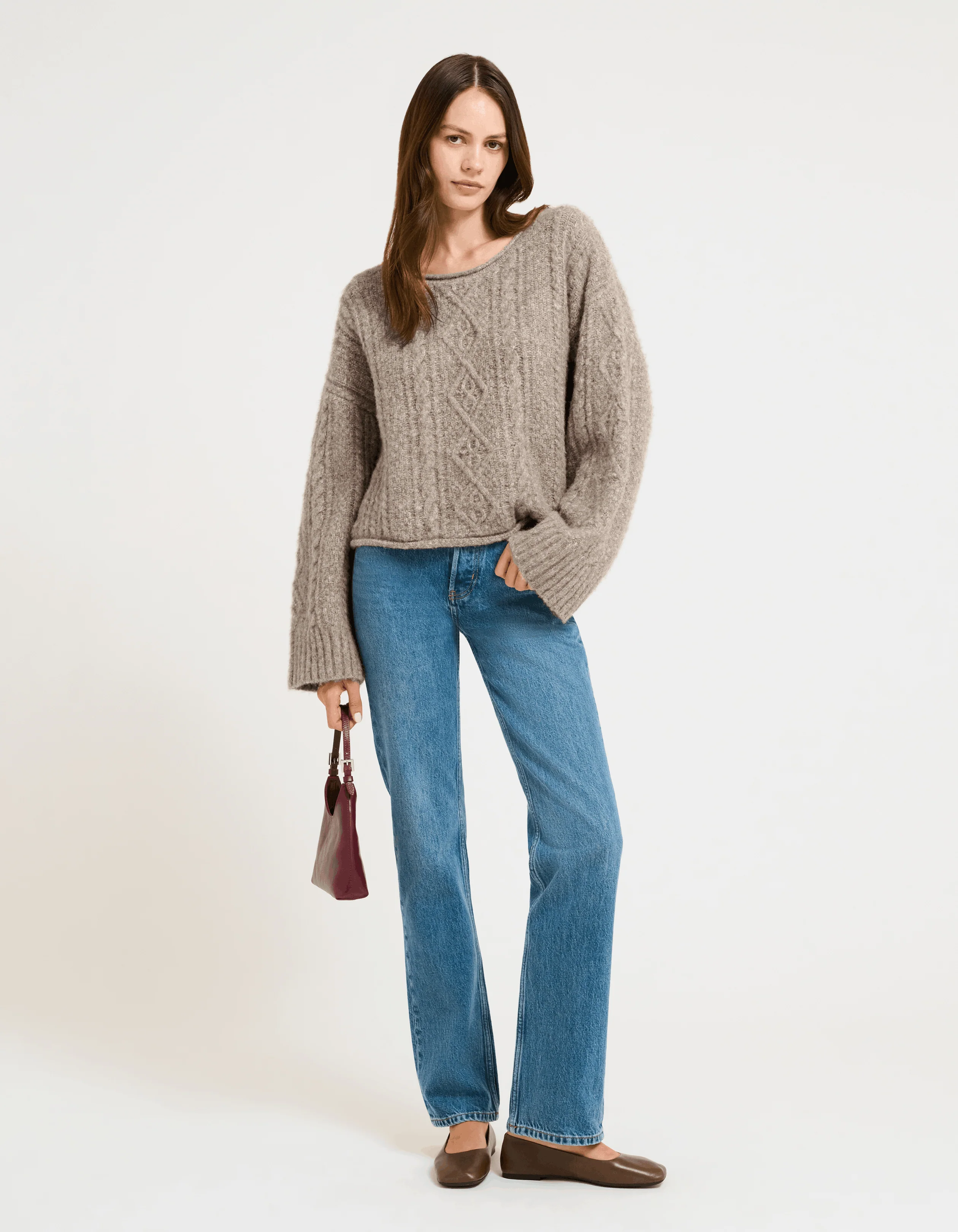 Lodge Sweater | Portobello - Image 3