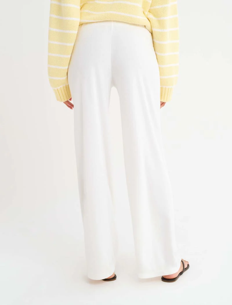 Lounge Pant | White Terry - Image 3