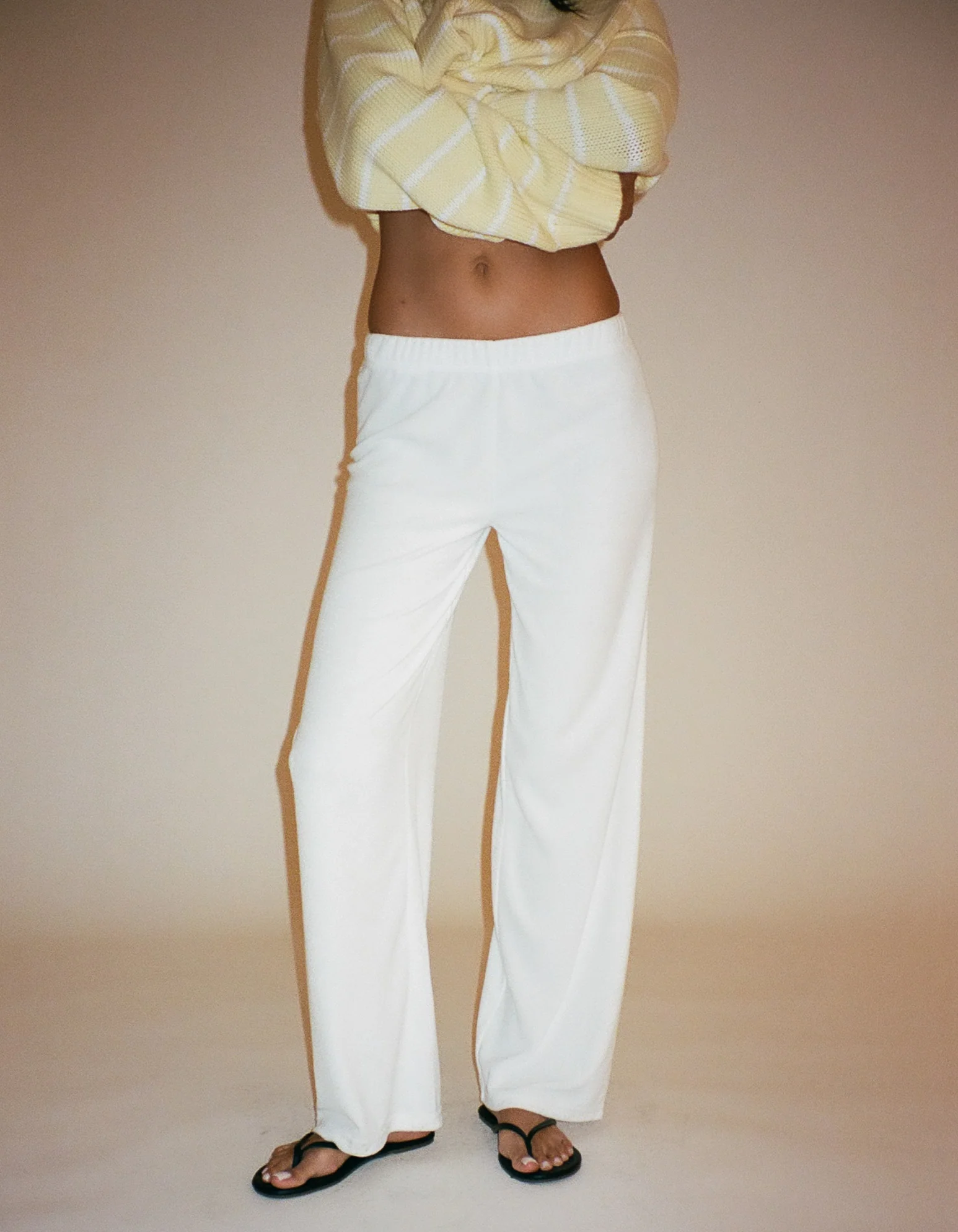 Lounge Pant | White Terry - Image 4