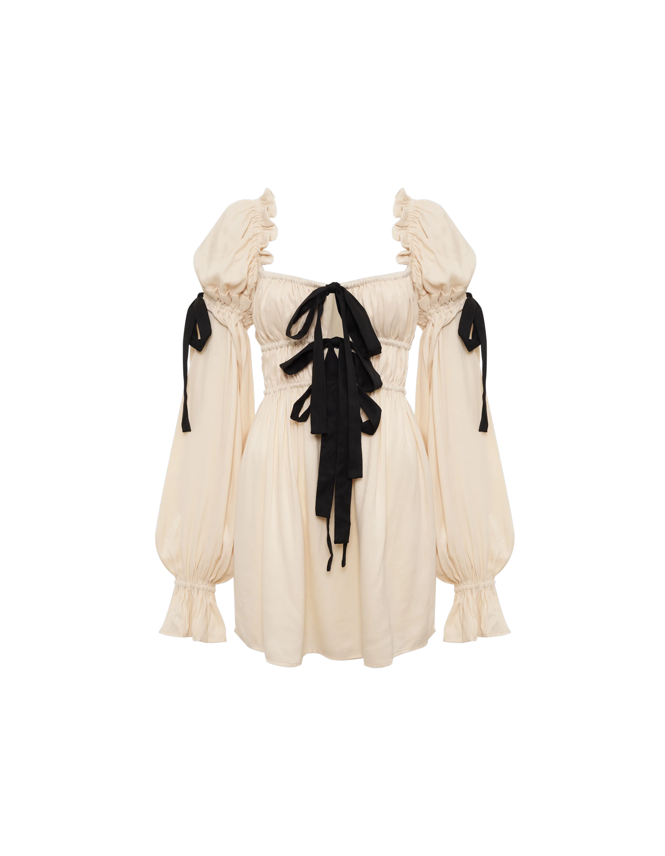 Macbeth Mini Dress | Bone - Image 7