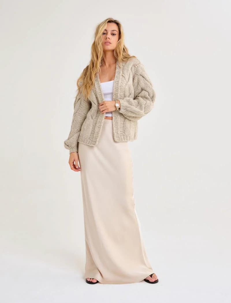 Mimi Cardigan | Oat - Image 5