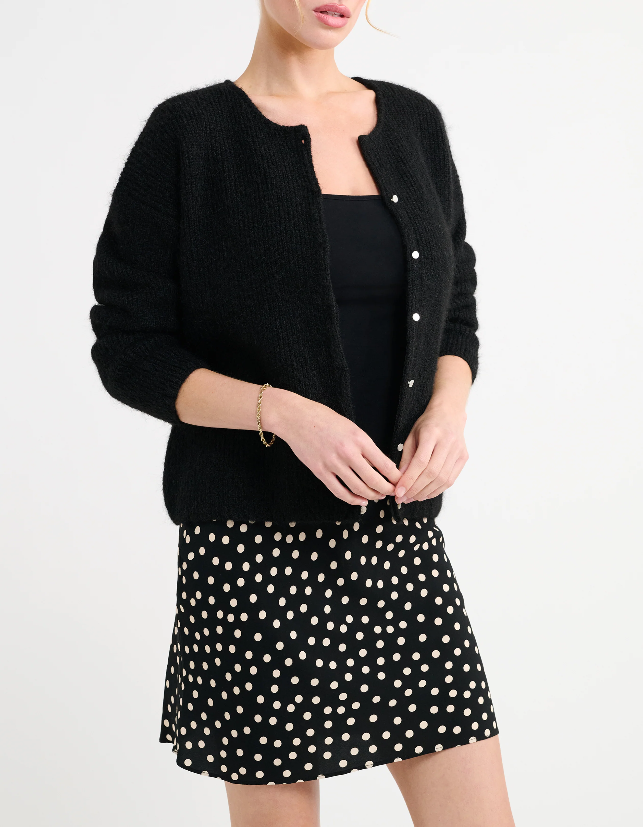 Newport Cardigan | Black - Image 3