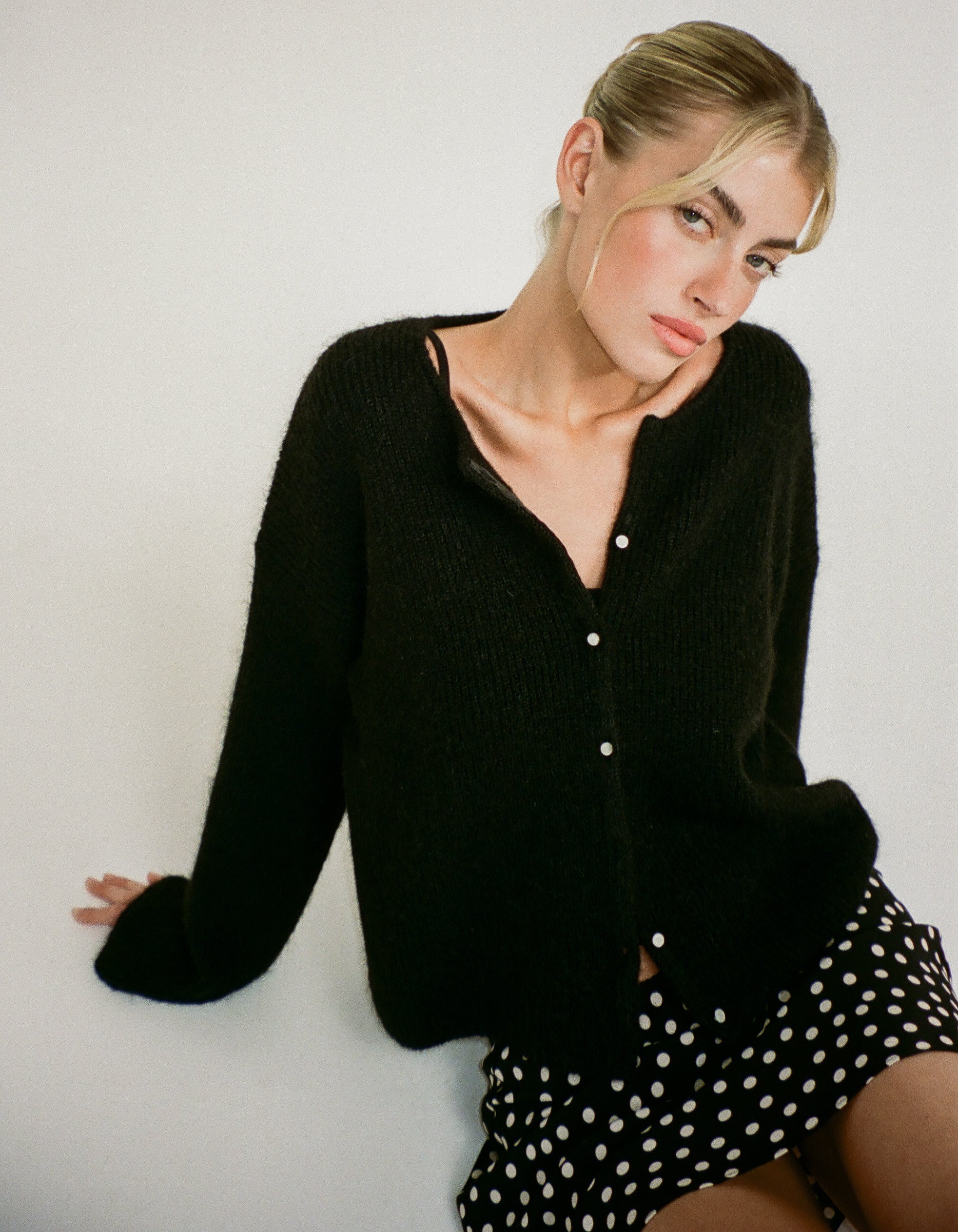 Newport Cardigan | Black - Image 7