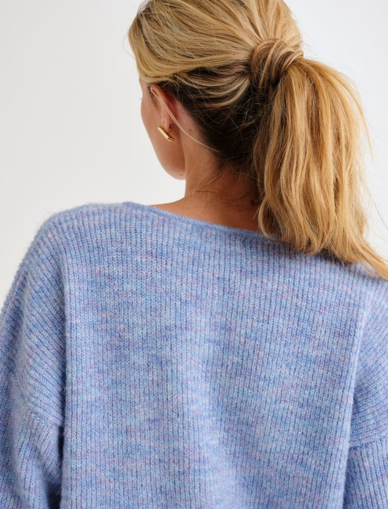 Newport Cardigan | Blue Heather - Image 8