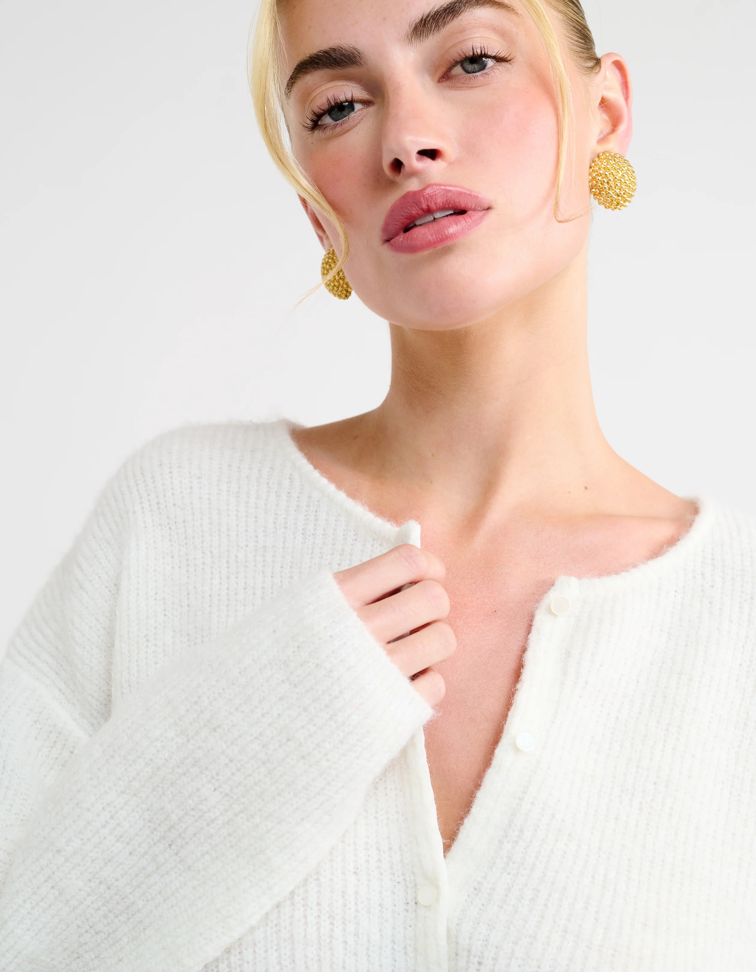 Newport Cardigan | Ivory - Image 6