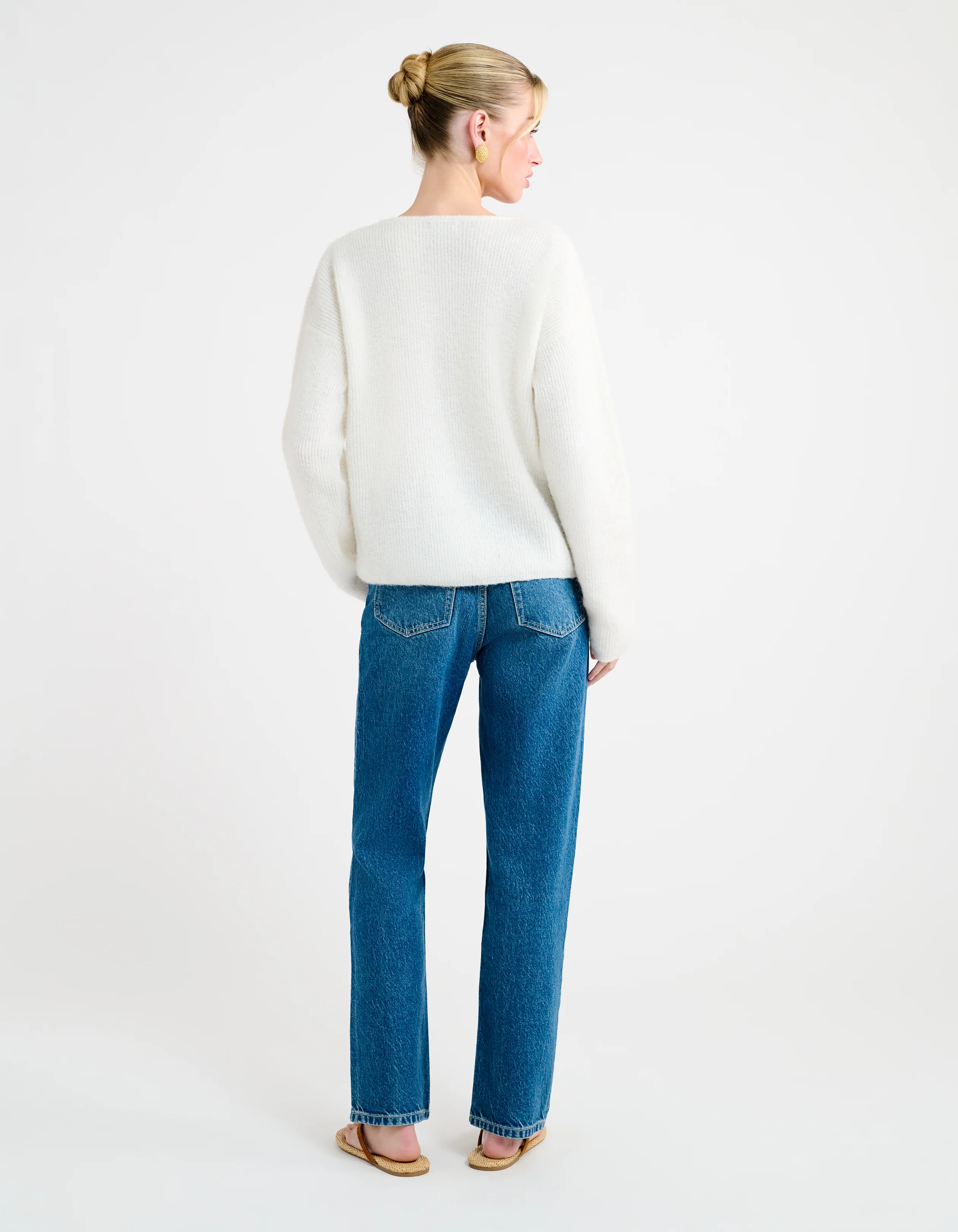 Newport Cardigan | Ivory - Image 9